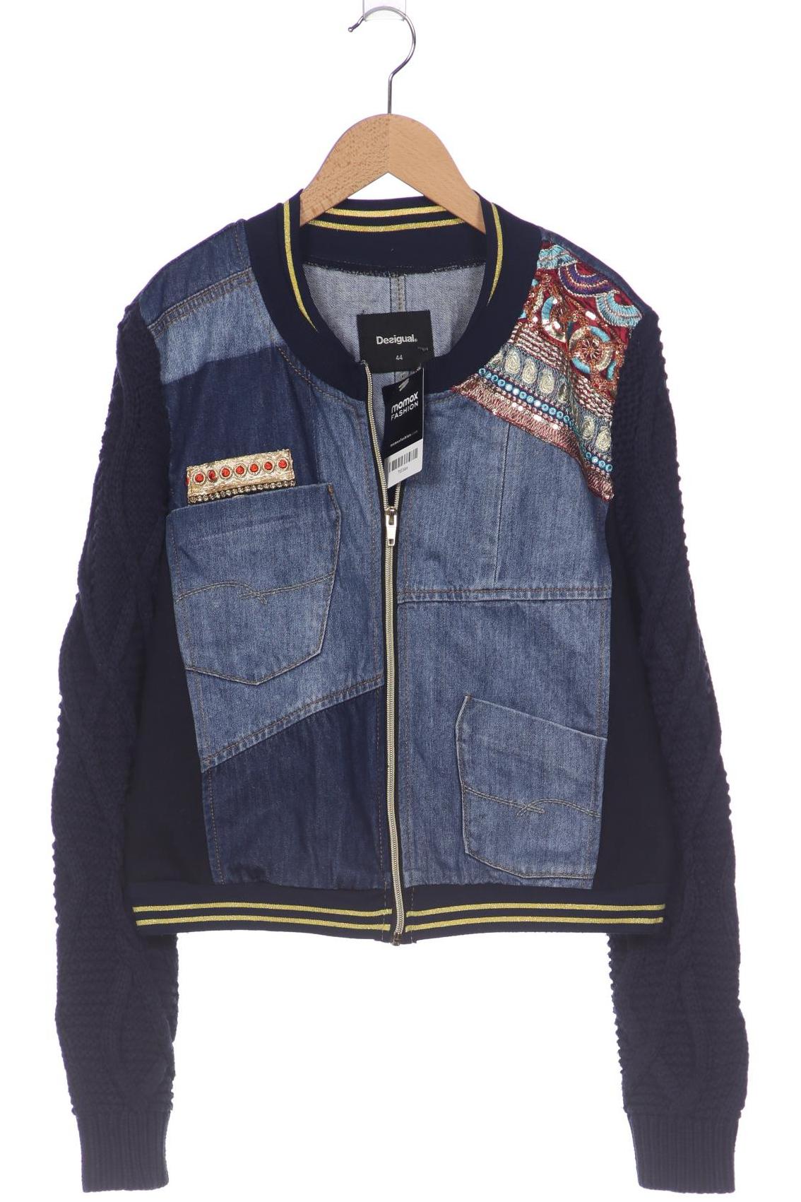 

Desigual Damen Jacke, marineblau, Gr. 44