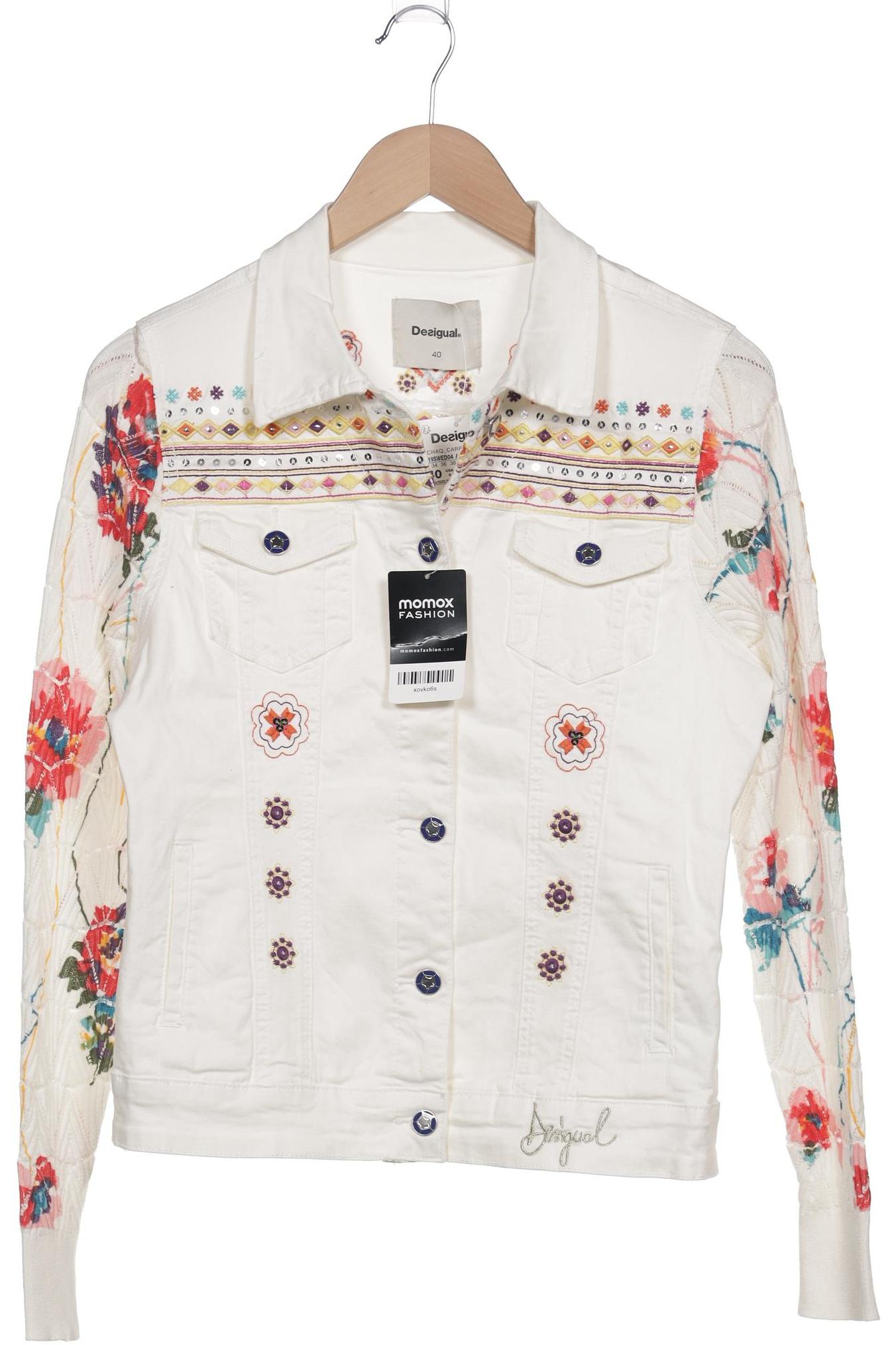 

Desigual Damen Jacke, weiß, Gr. 40