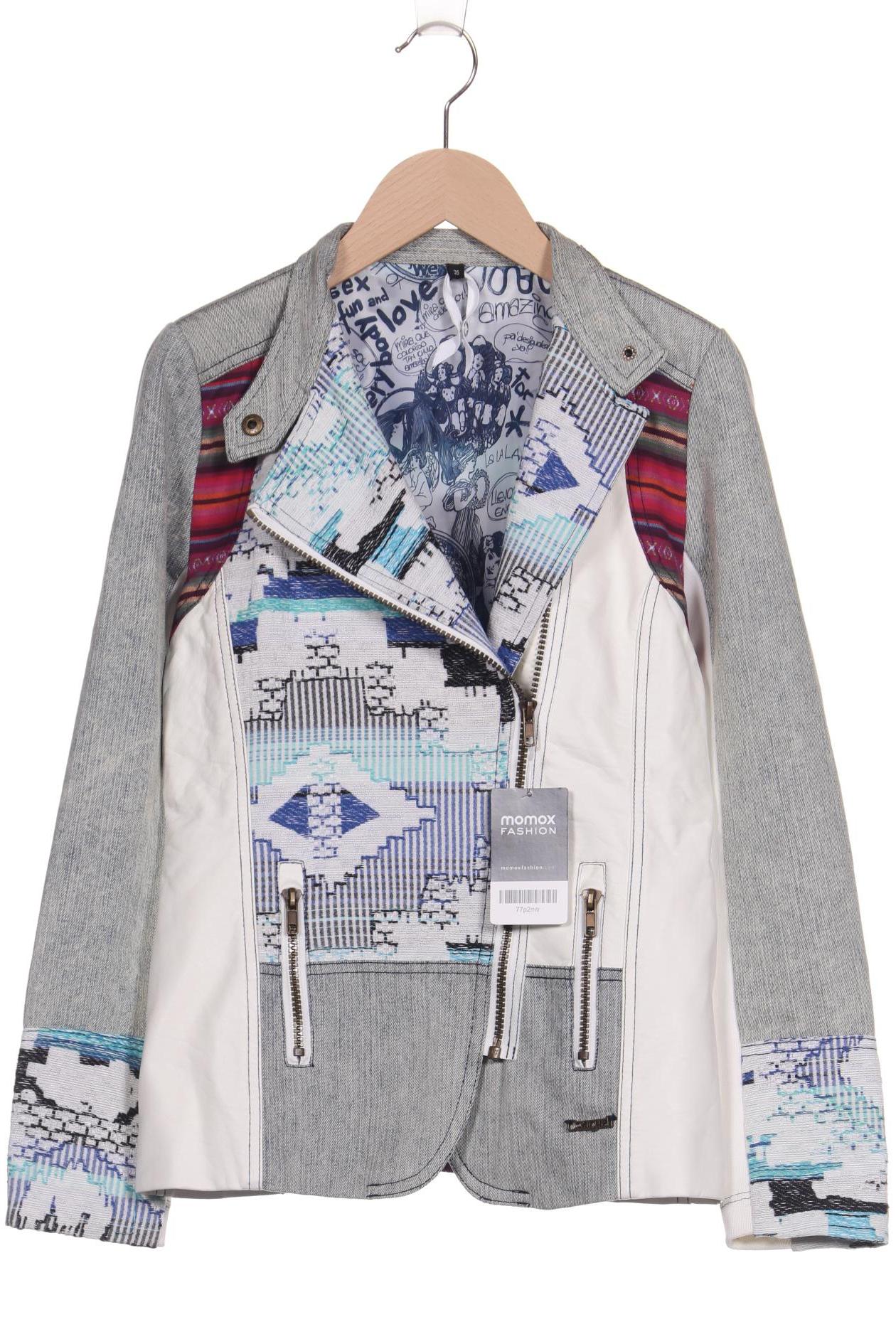 

Desigual Damen Jacke, mehrfarbig, Gr. 36