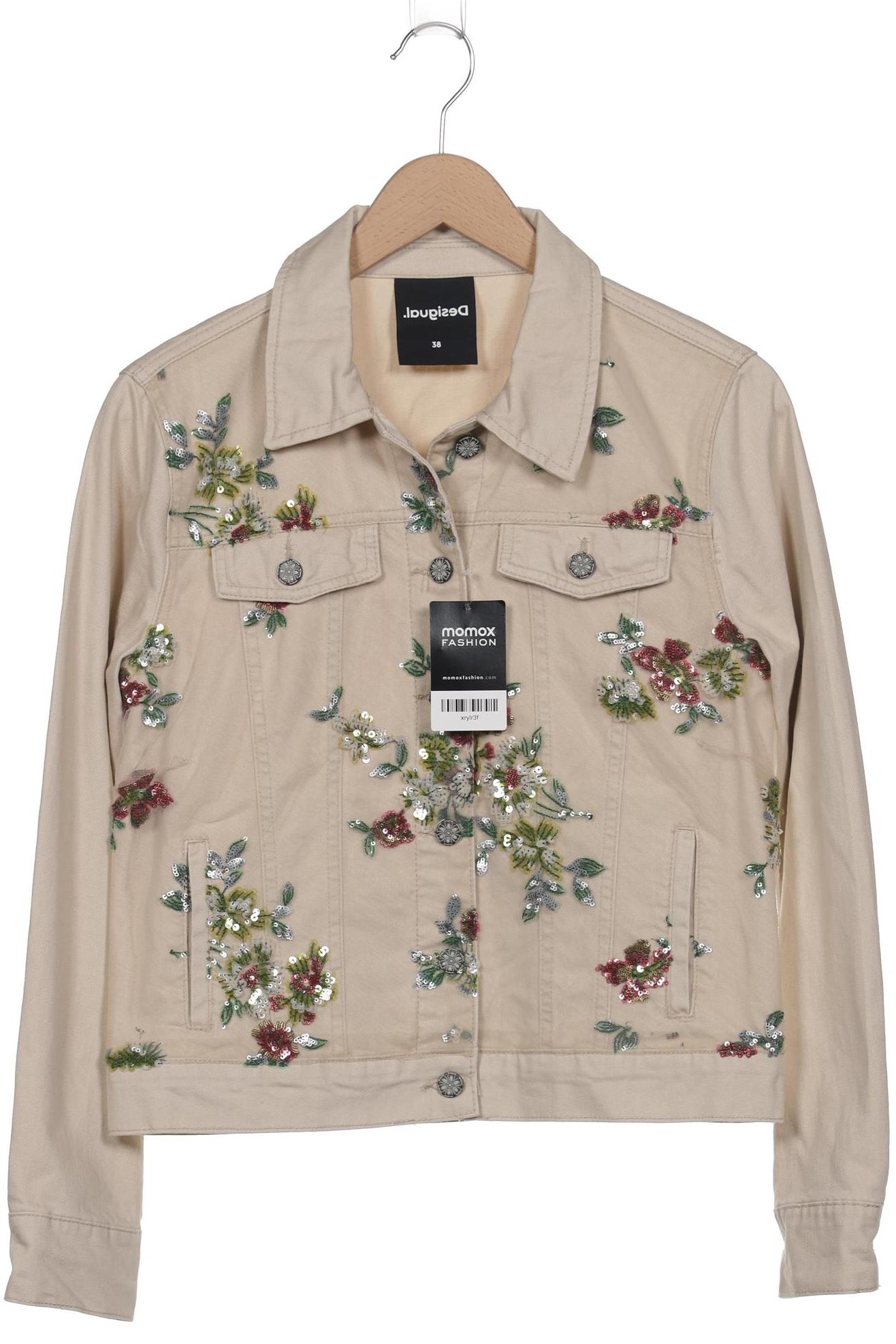 

Desigual Damen Jacke, beige, Gr. 38