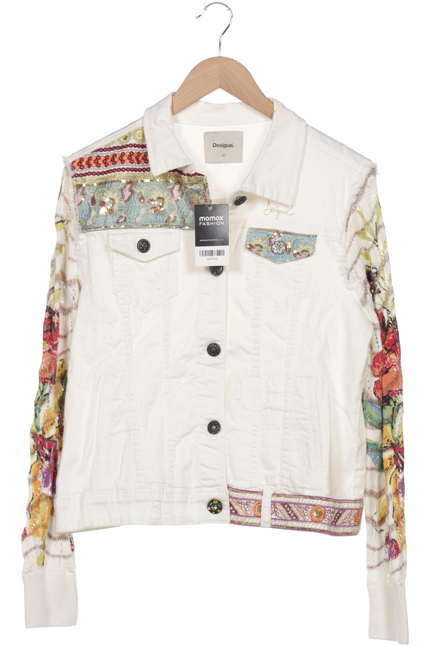 

Desigual Damen Jacke, cremeweiß, Gr. 46