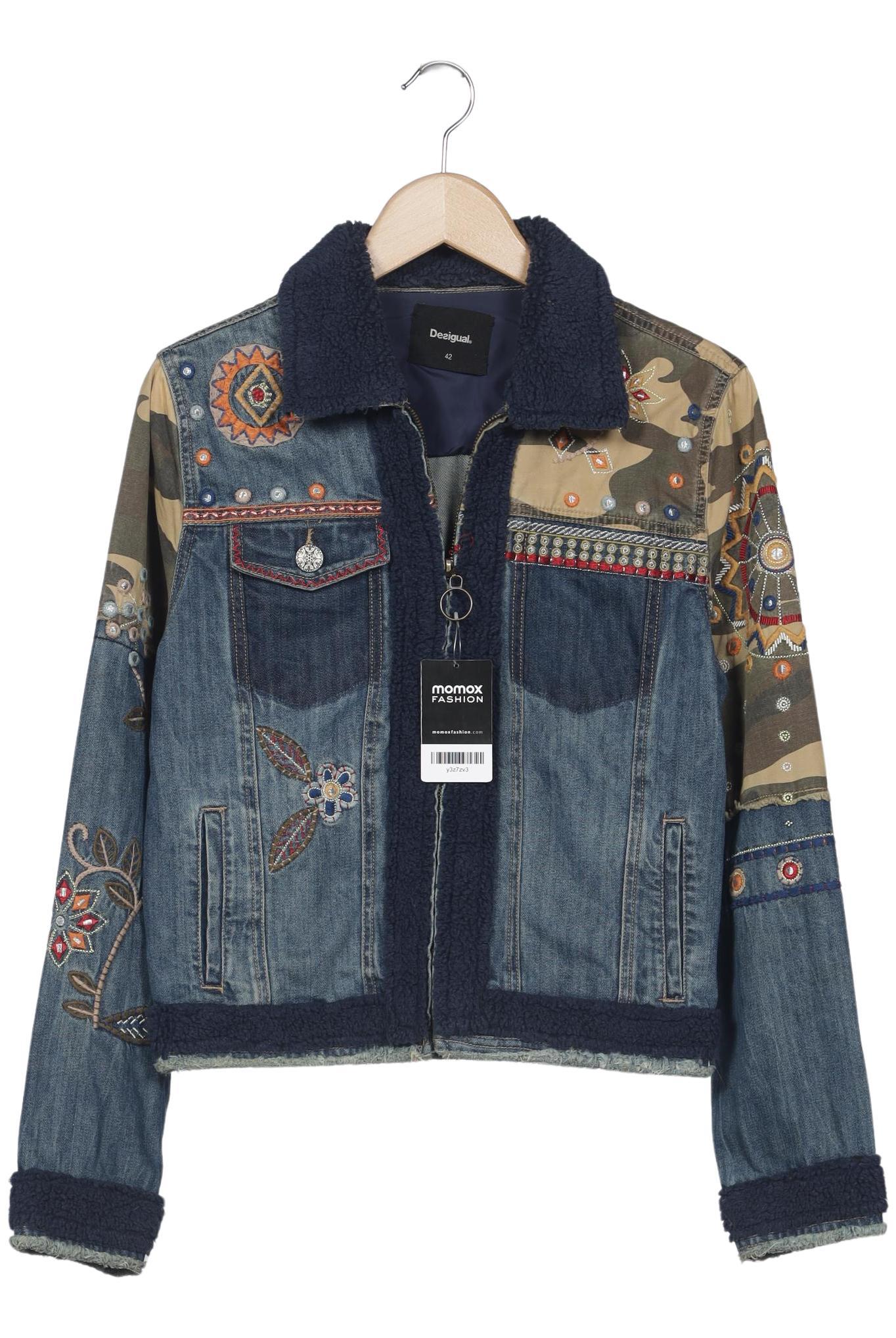 

Desigual Damen Jacke, blau, Gr. 42