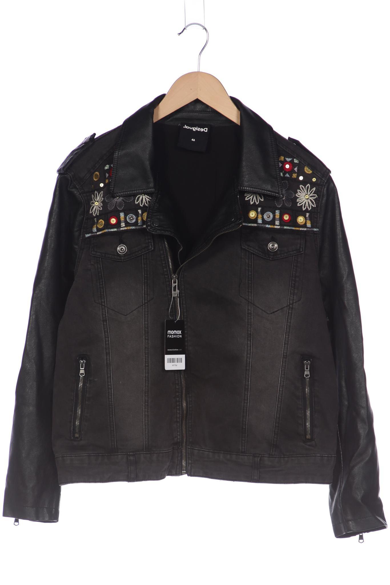

Desigual Damen Jacke, schwarz, Gr. 46