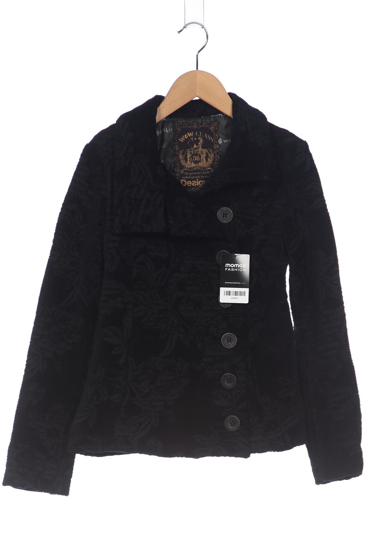 

Desigual Damen Jacke, schwarz, Gr. 36