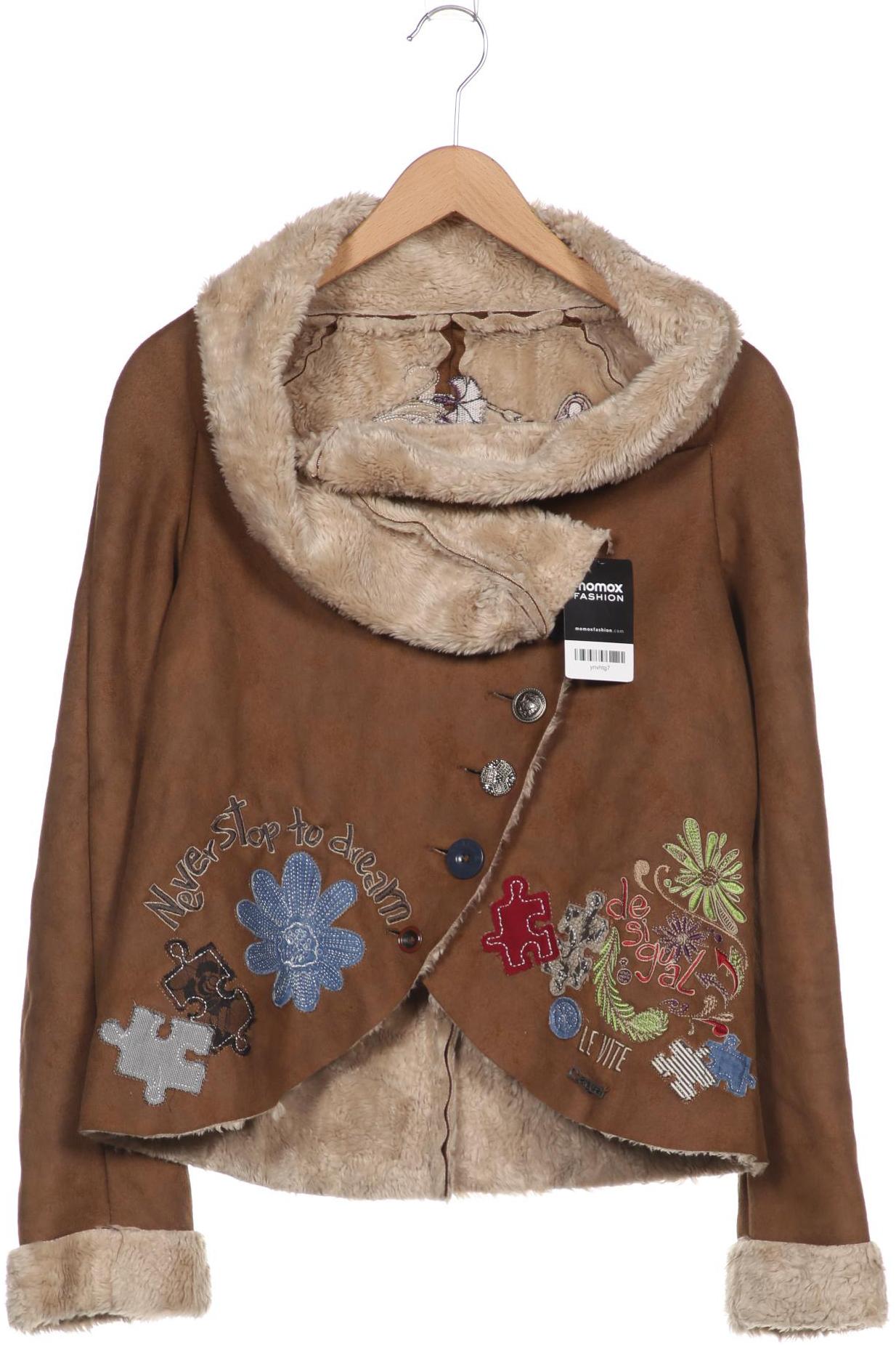 

Desigual Damen Jacke, braun, Gr. 42