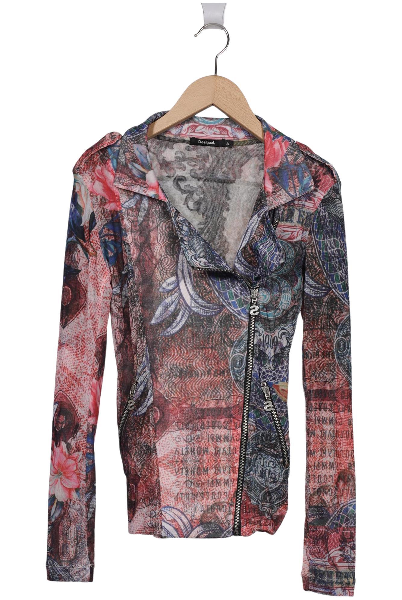 

Desigual Damen Jacke, mehrfarbig, Gr. 36