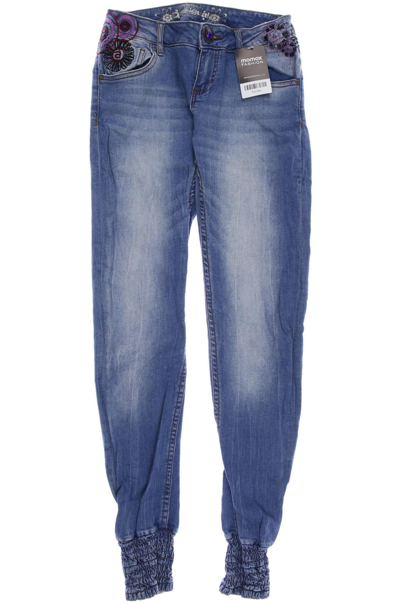 

Desigual Damen Jeans, blau, Gr. 24