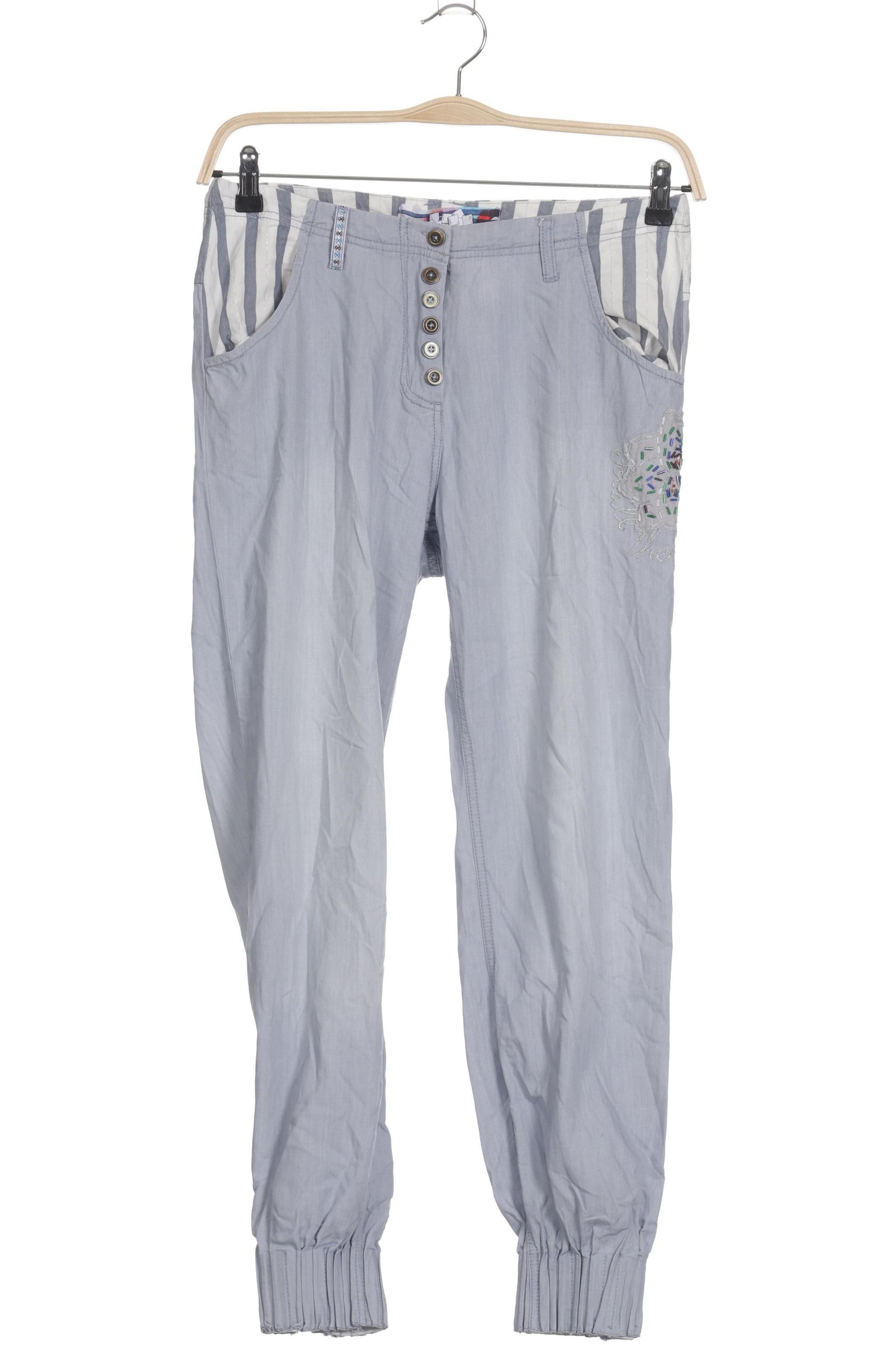 

Desigual Damen Stoffhose, blau, Gr.