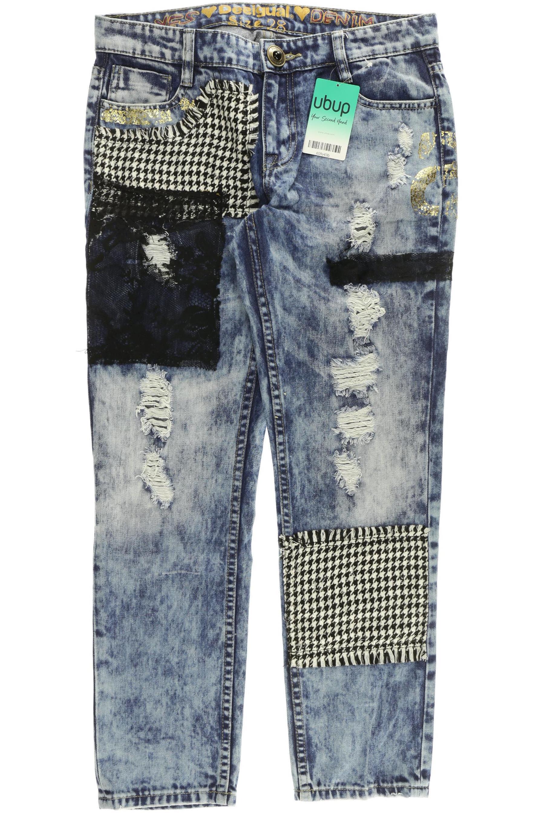 

Desigual Damen Jeans, blau, Gr. 28