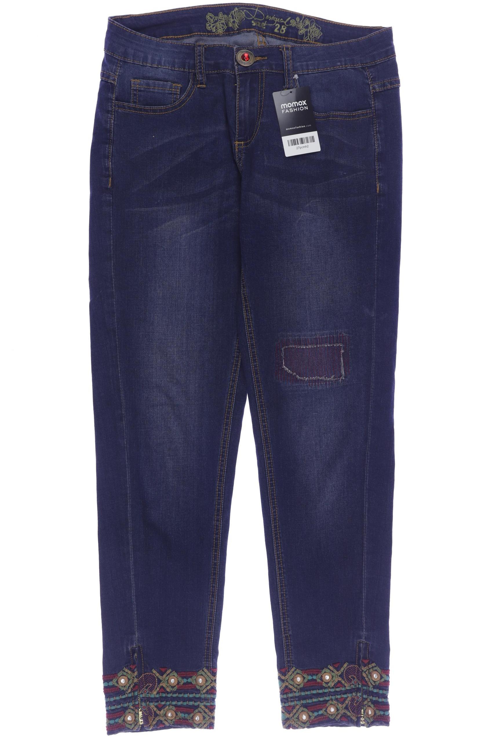 

Desigual Damen Jeans, marineblau, Gr. 28