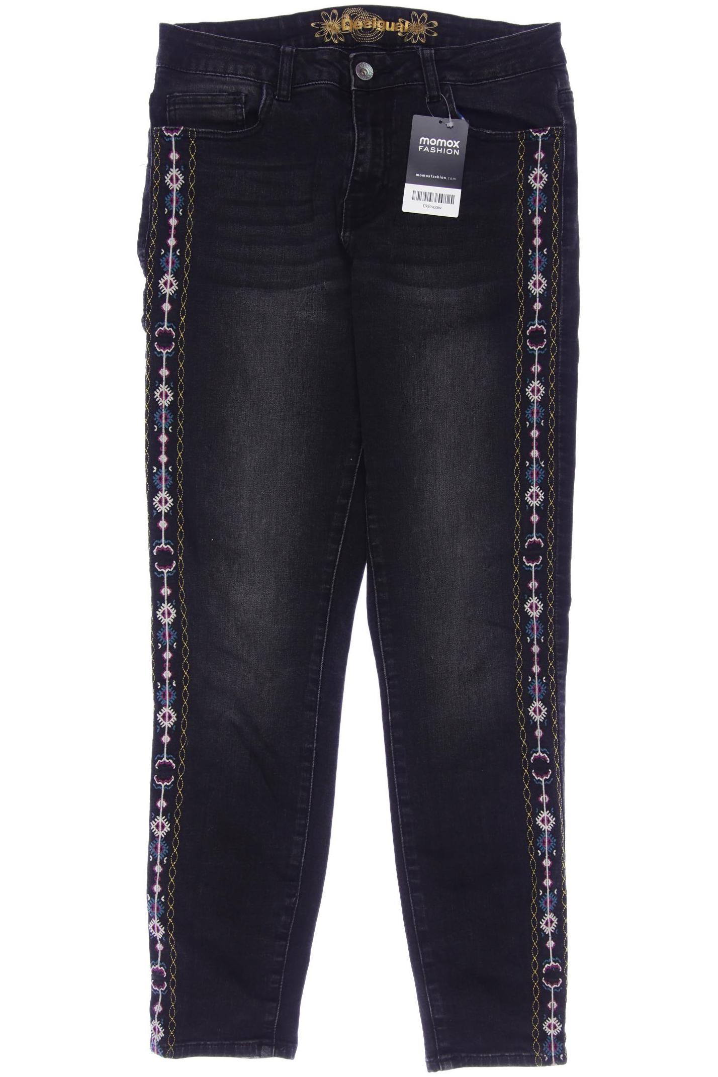

Desigual Damen Jeans, schwarz, Gr. 28