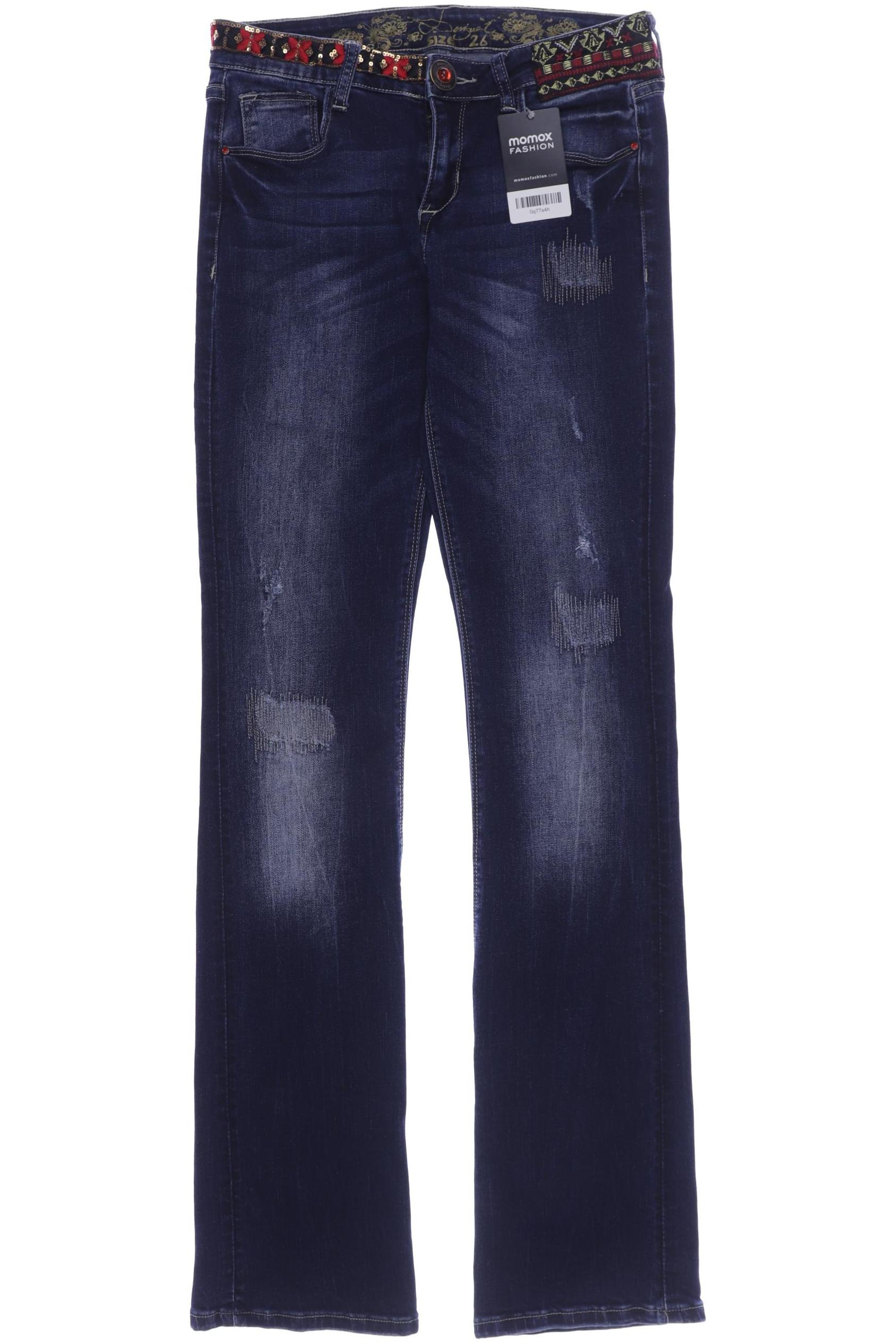 

Desigual Damen Jeans, marineblau