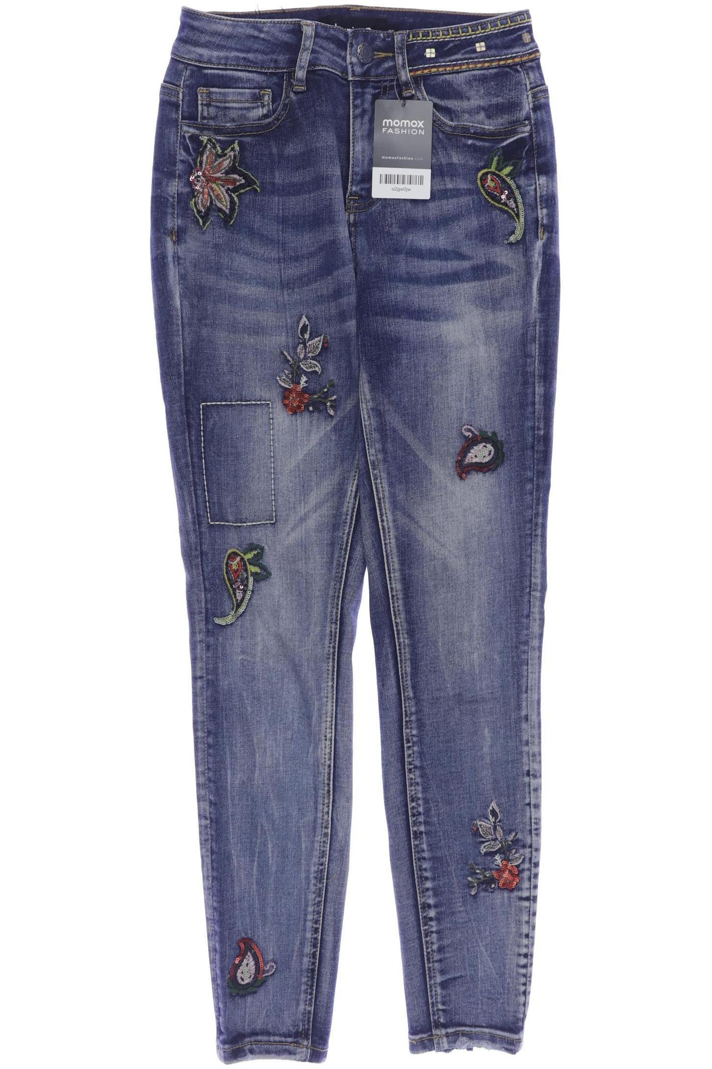 

Desigual Damen Jeans, blau, Gr. 25