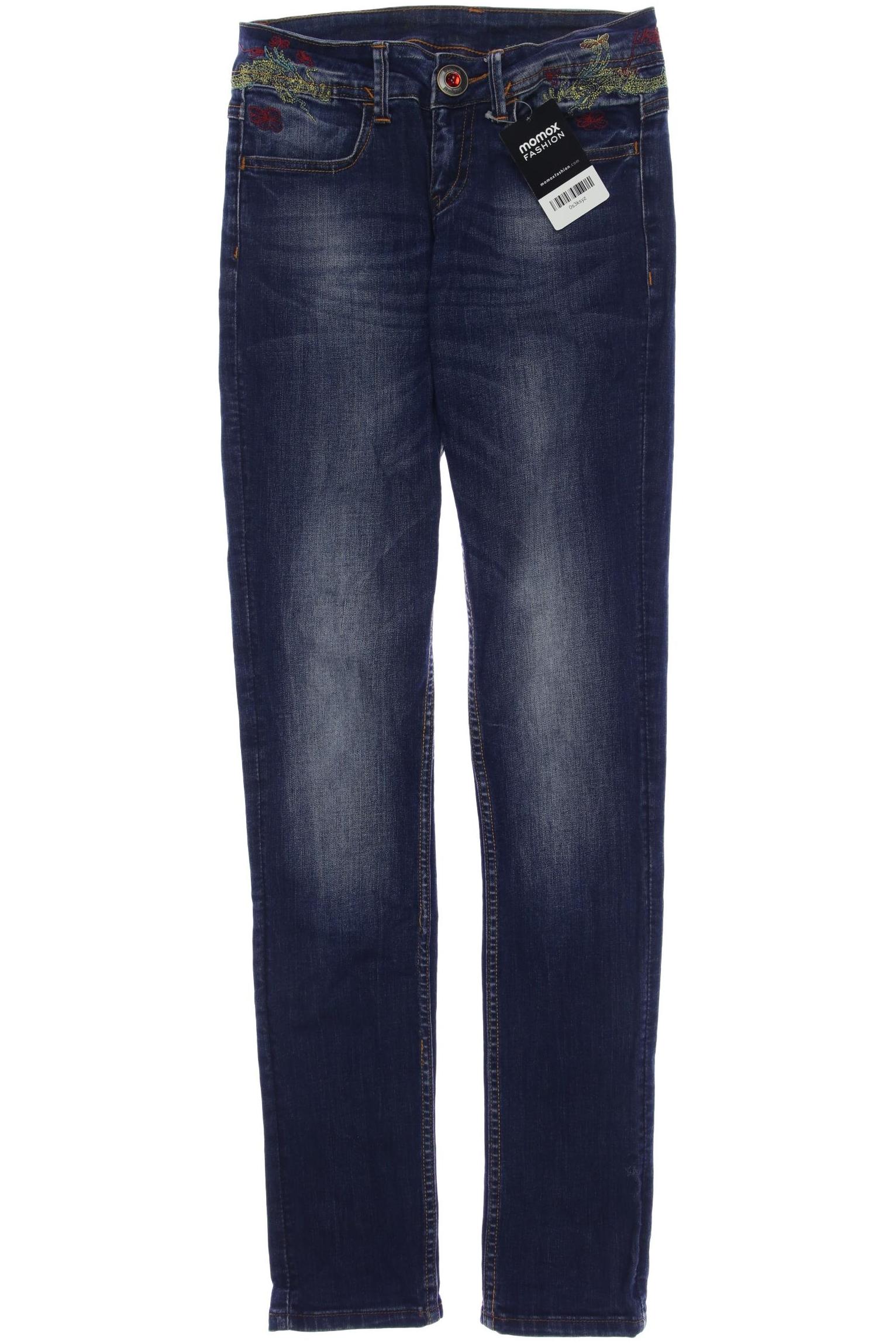 

Desigual Damen Jeans, marineblau, Gr. 24