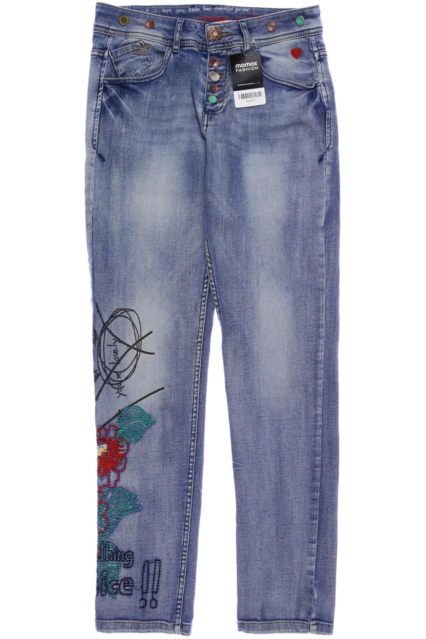 

Desigual Damen Jeans, blau, Gr. 26