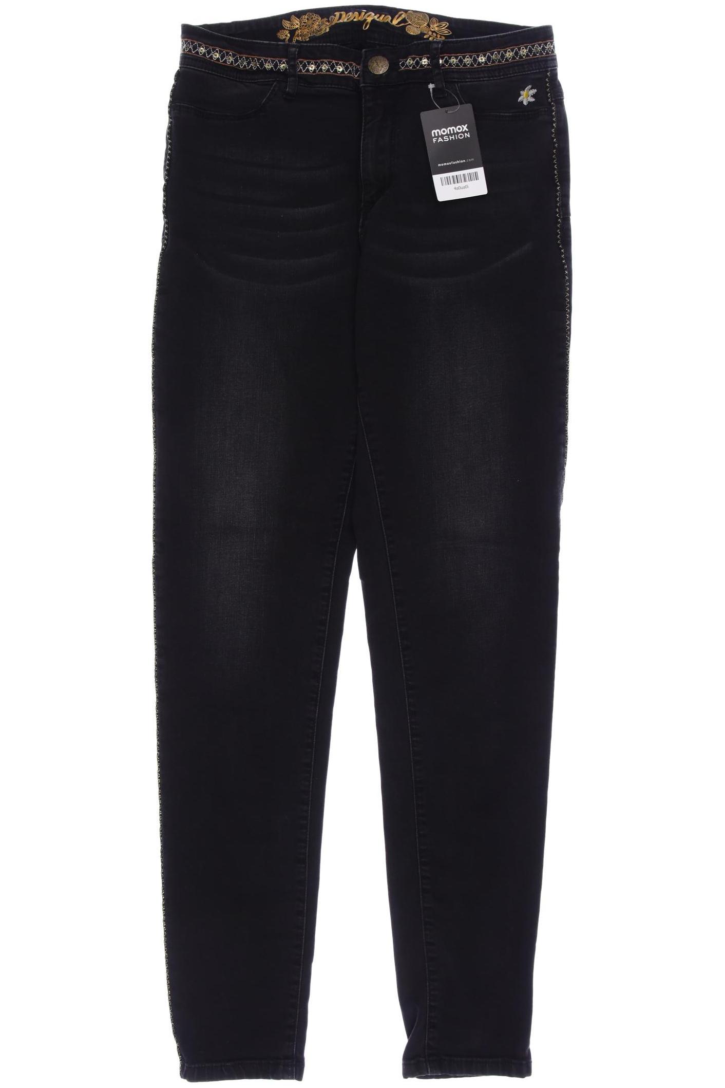 

Desigual Damen Jeans, schwarz
