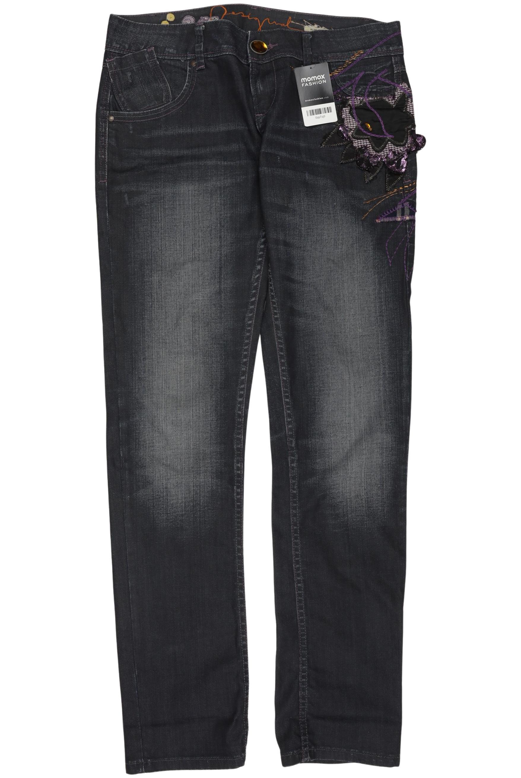 

Desigual Damen Jeans, grau, Gr. 42