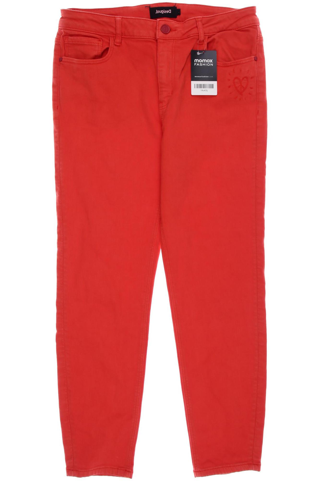 

Desigual Damen Jeans, rot