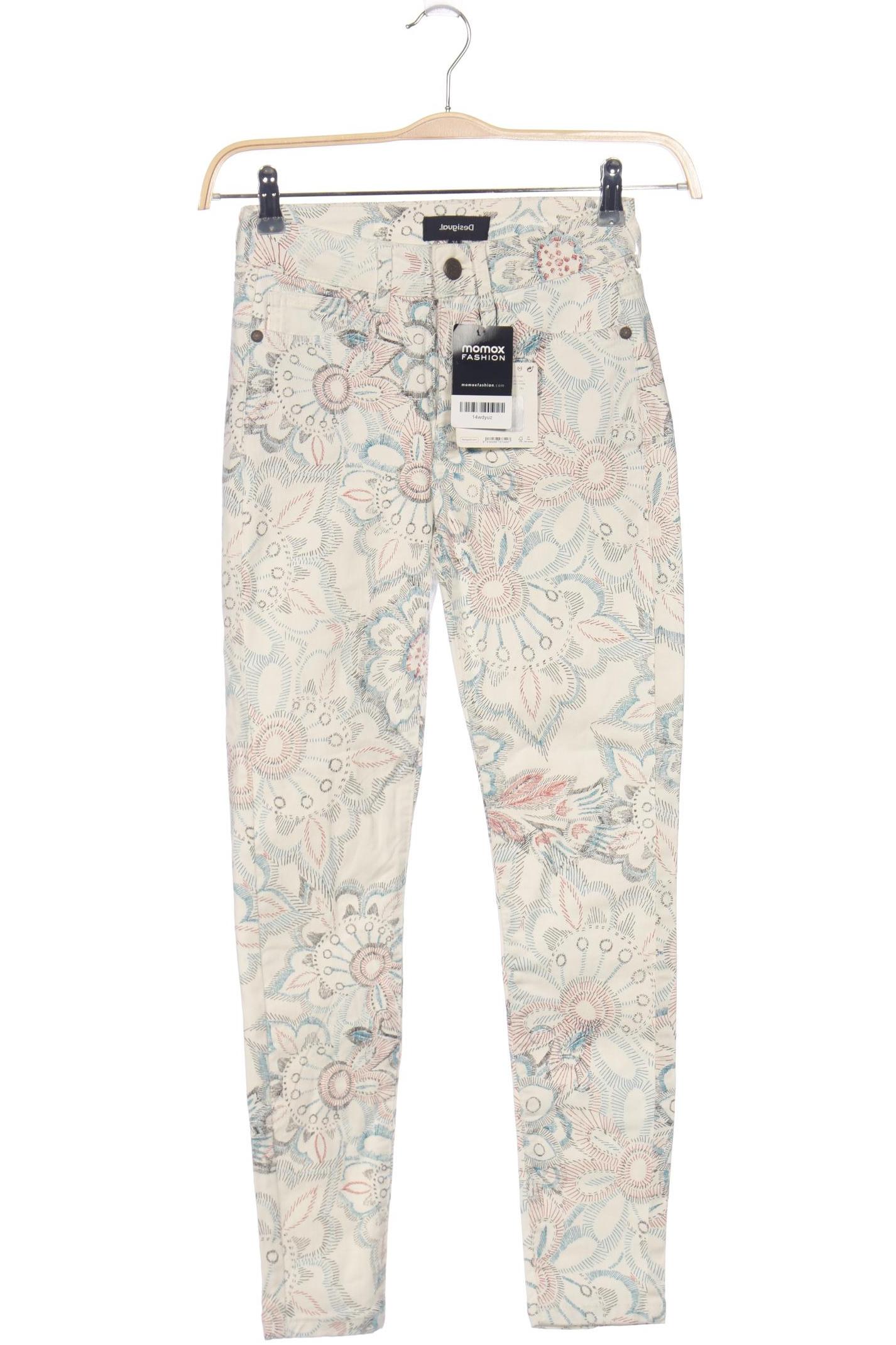 

Desigual Damen Jeans, mehrfarbig, Gr. 34