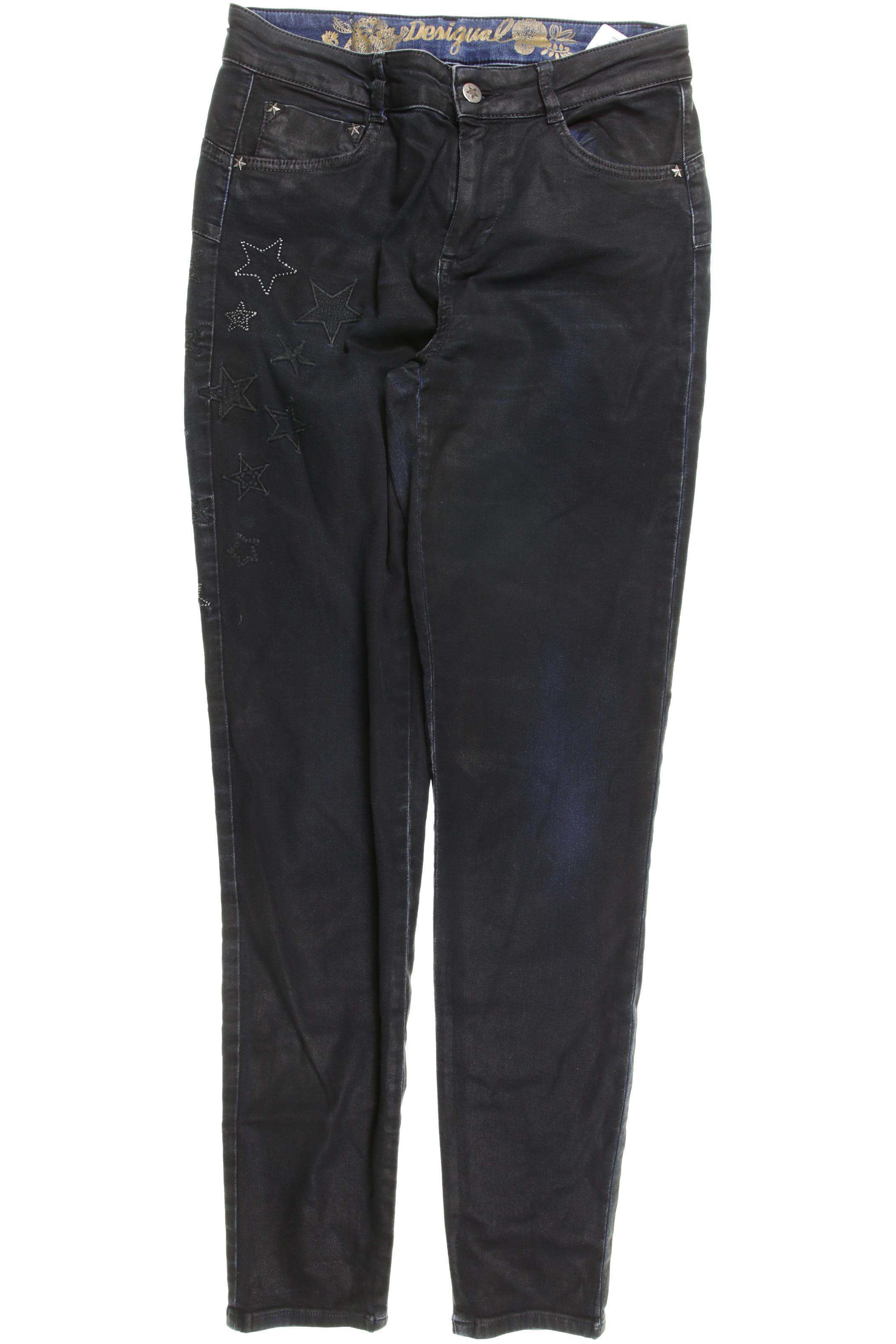 

Desigual Damen Jeans, schwarz, Gr. 30