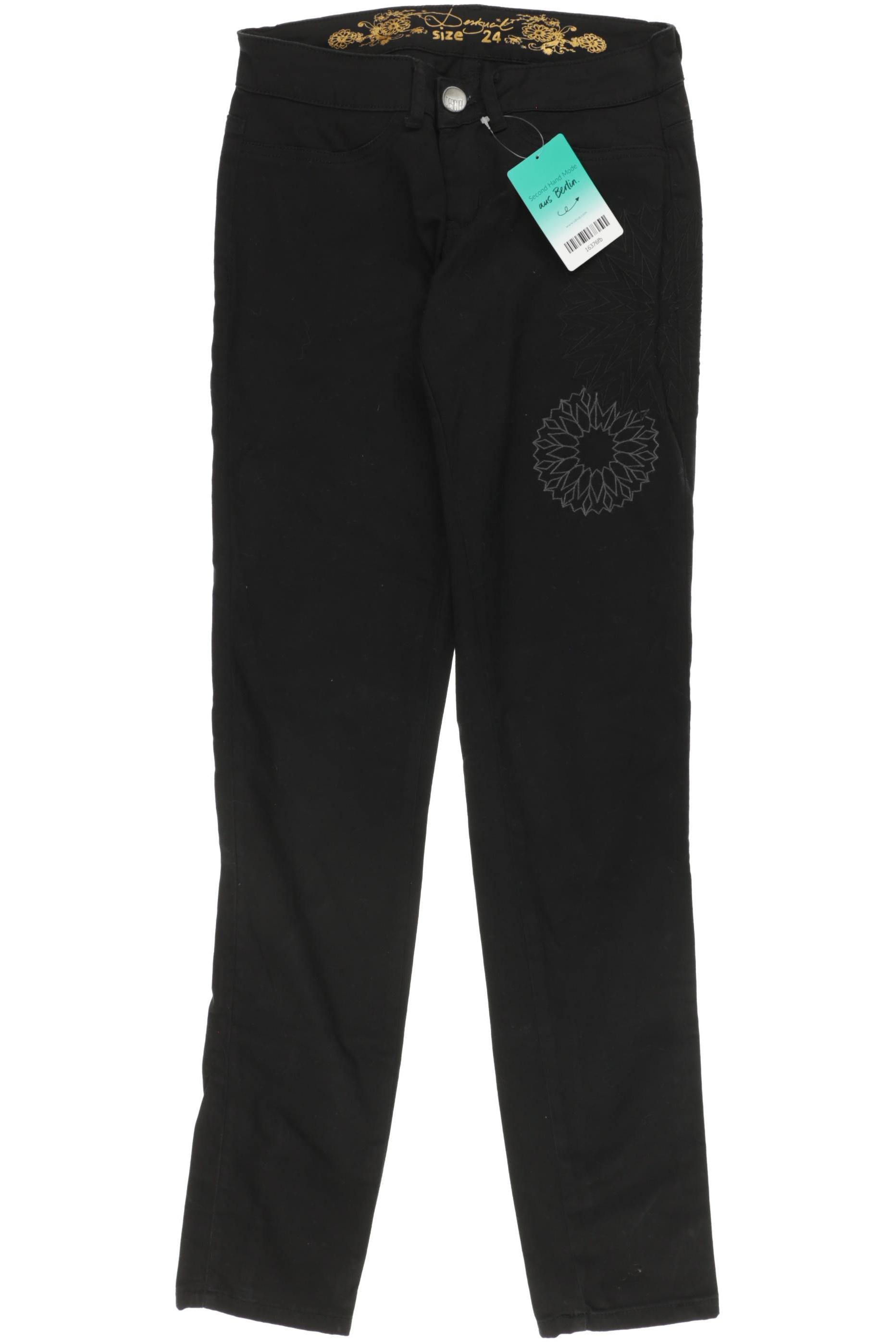 

Desigual Damen Jeans, schwarz, Gr. 24