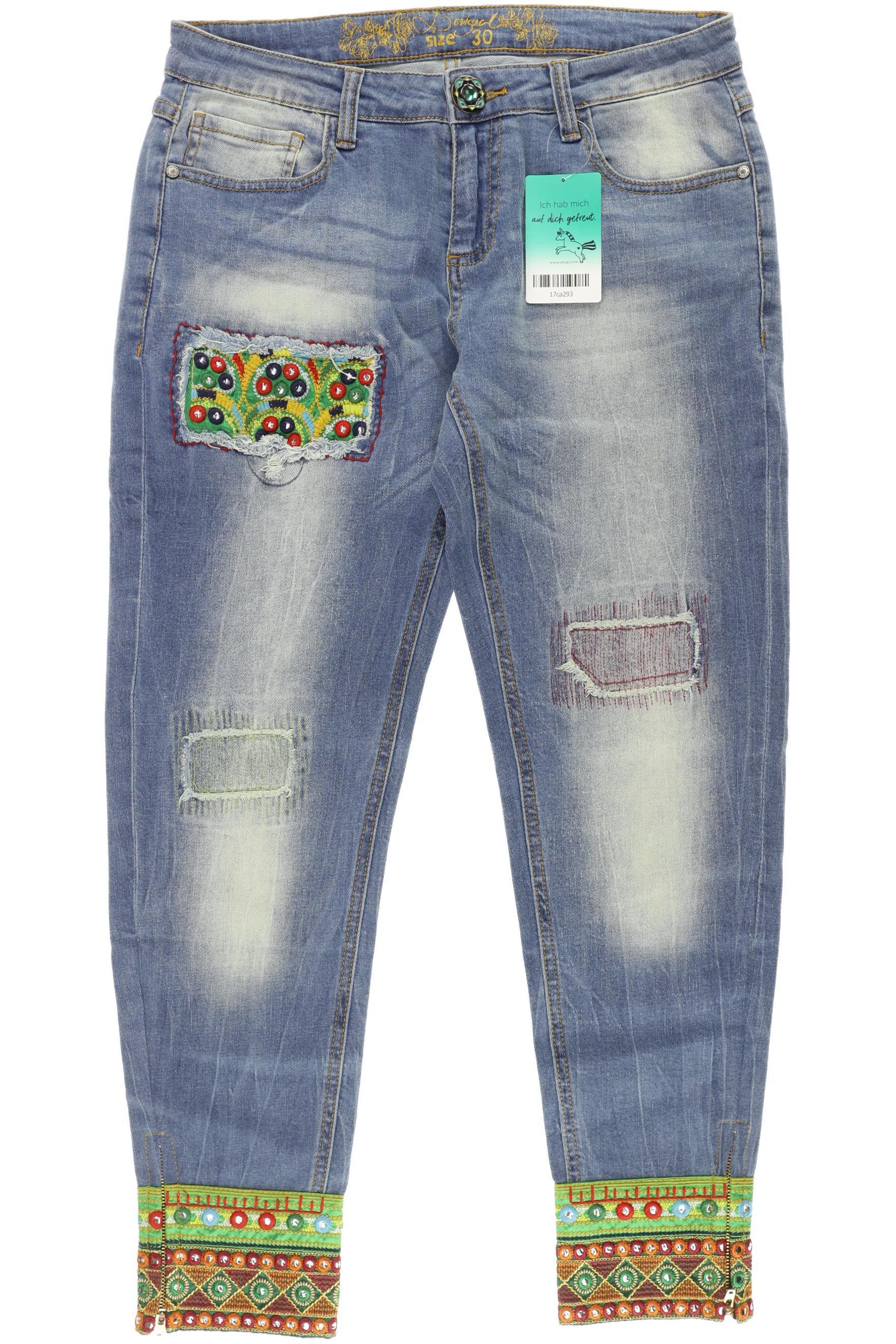 

Desigual Damen Jeans, blau, Gr. 30