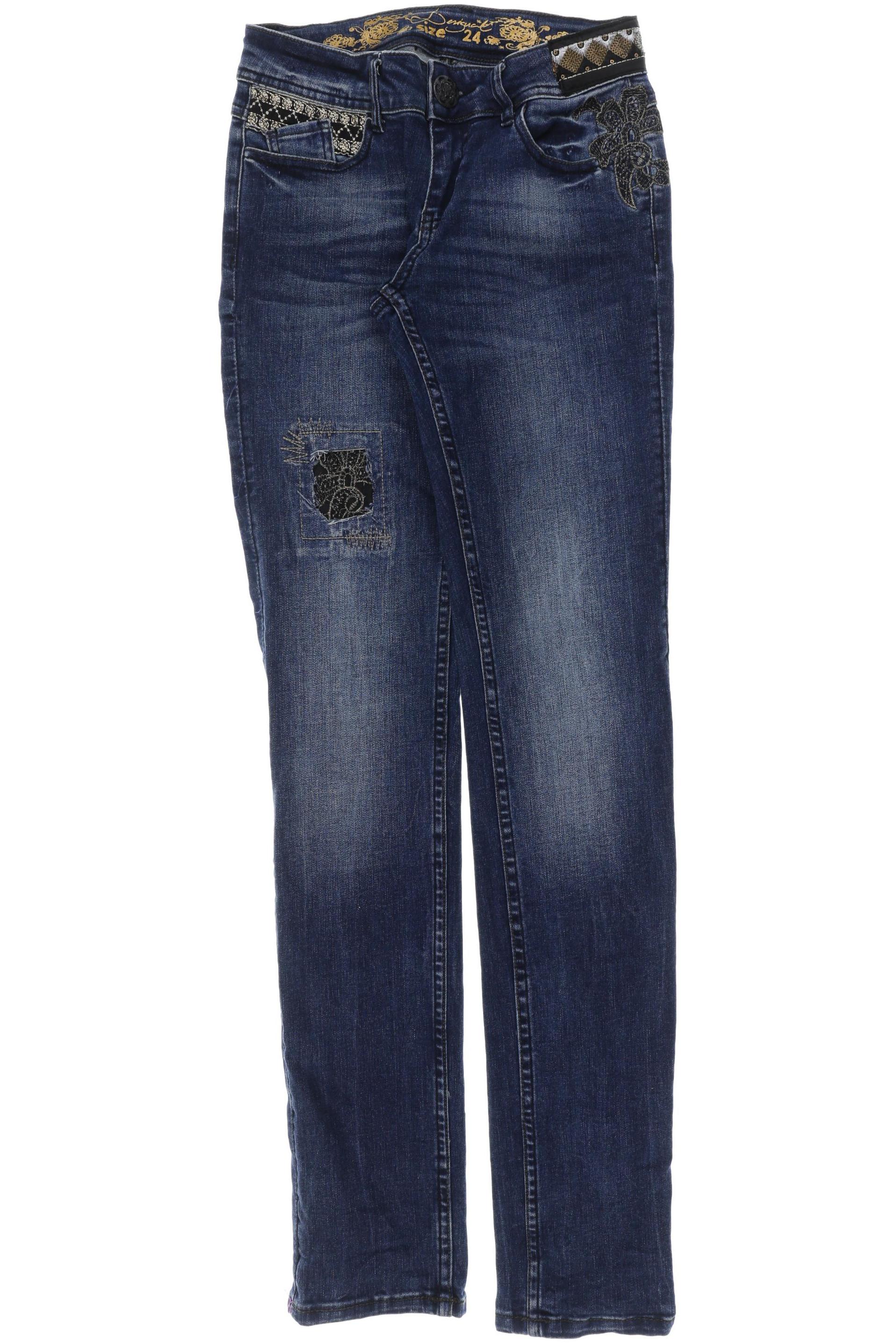 

Desigual Damen Jeans, blau, Gr. 24