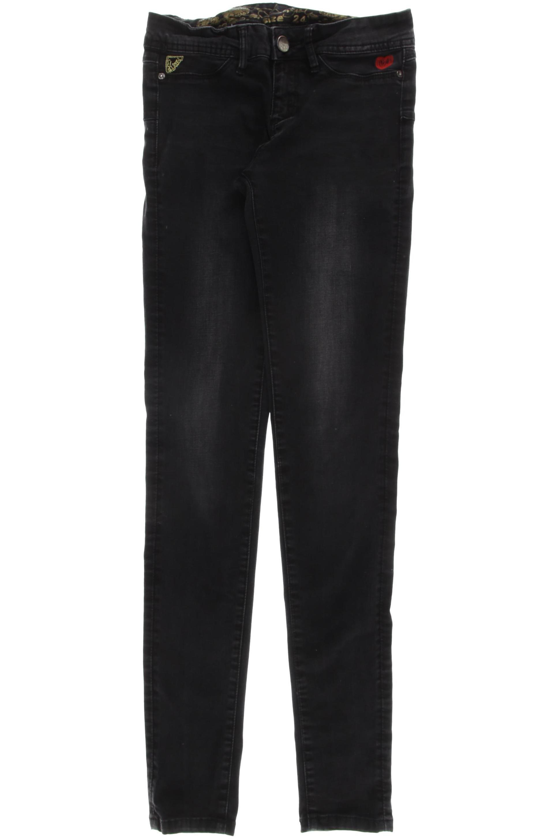 

Desigual Damen Jeans, schwarz, Gr. 24