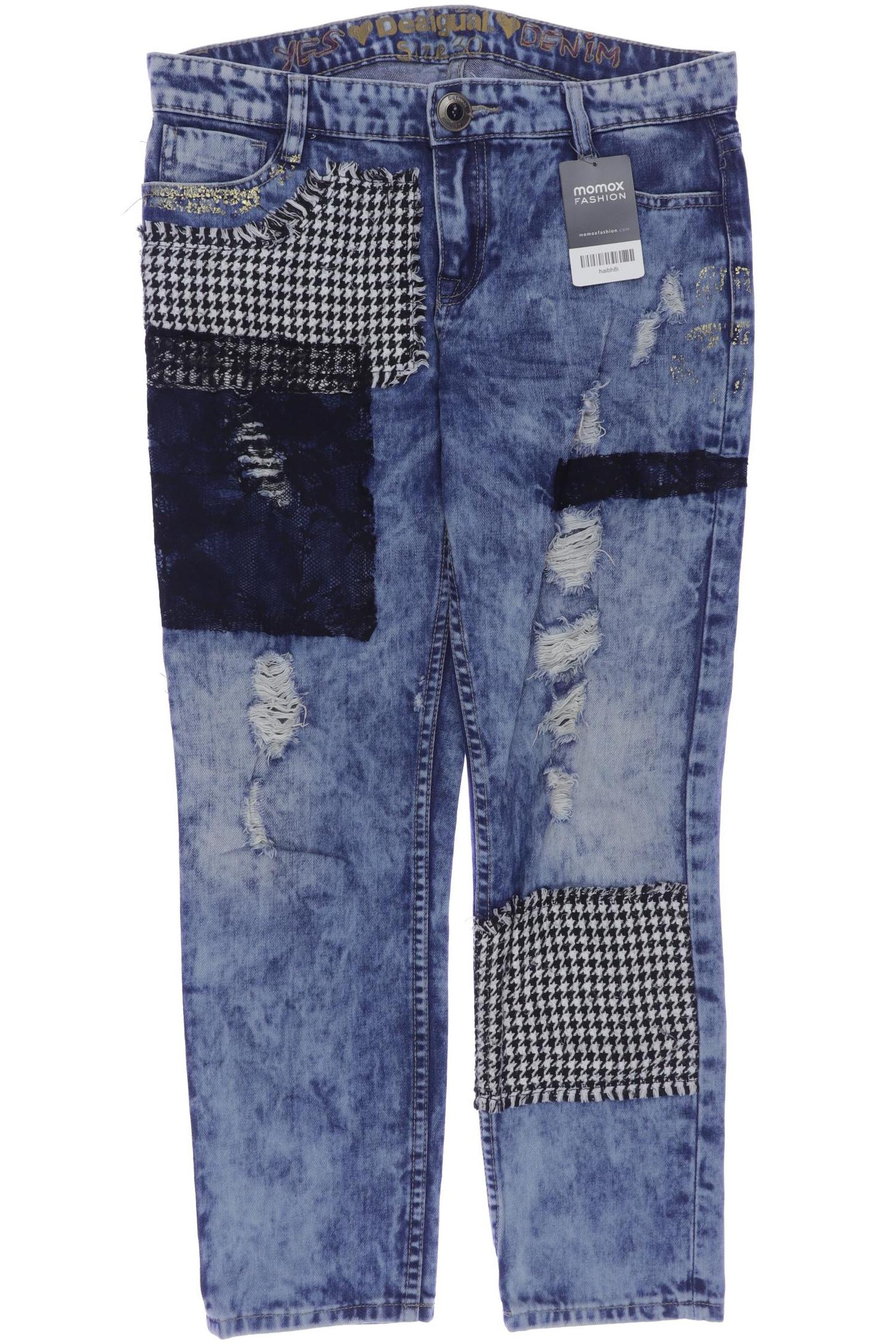 

Desigual Damen Jeans, blau, Gr. 30
