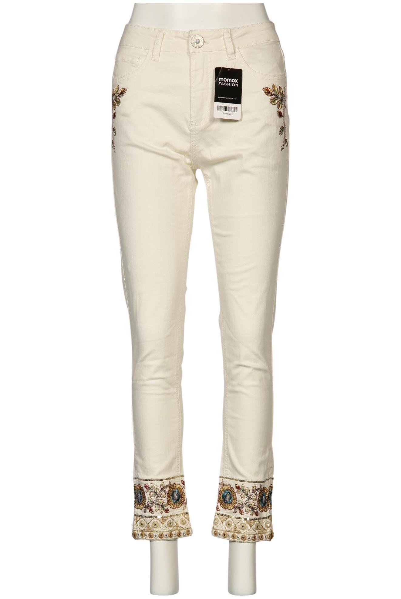 

Desigual Damen Jeans, cremeweiß, Gr. 28