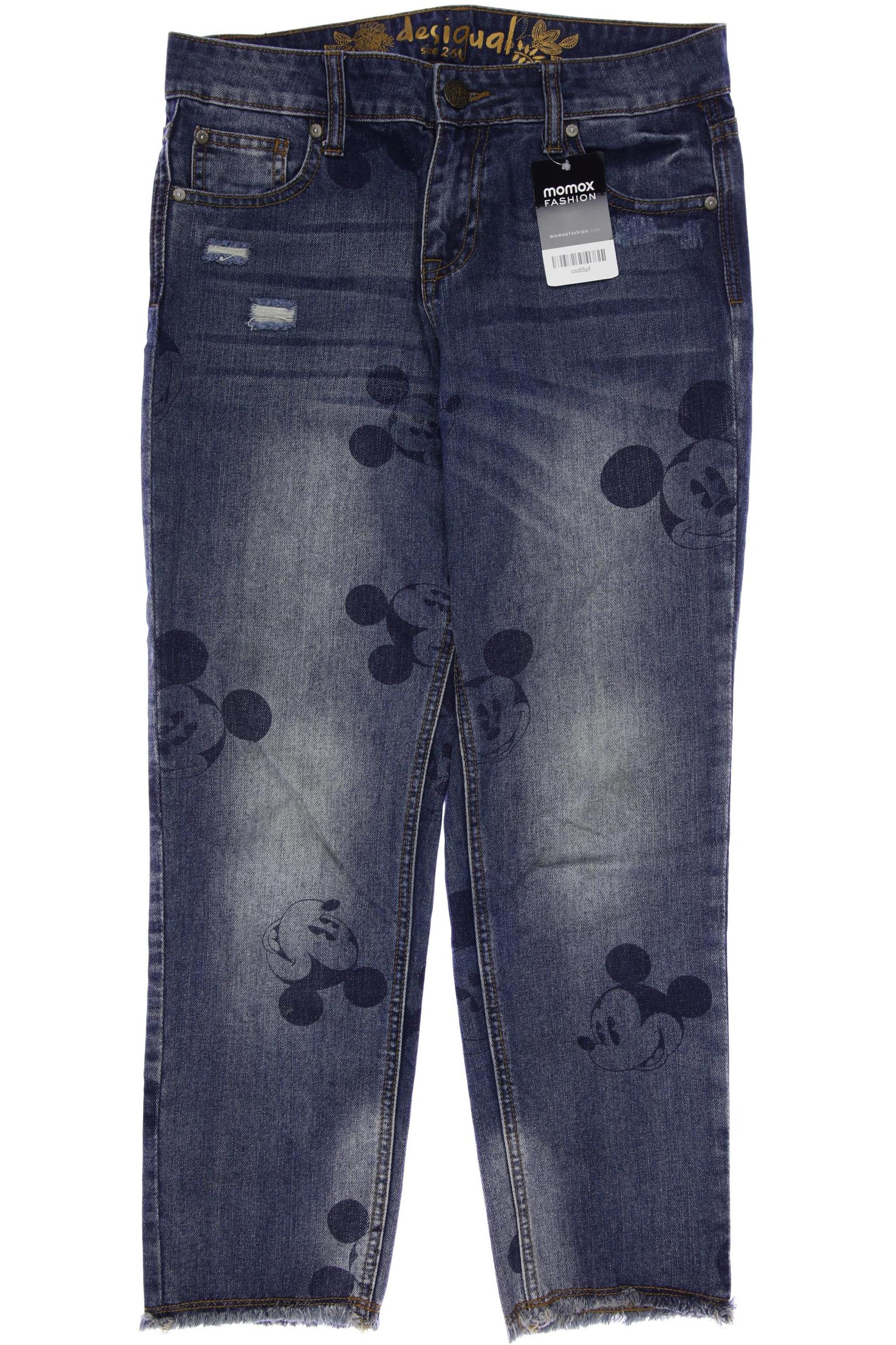 

Desigual Damen Jeans, marineblau, Gr. 26