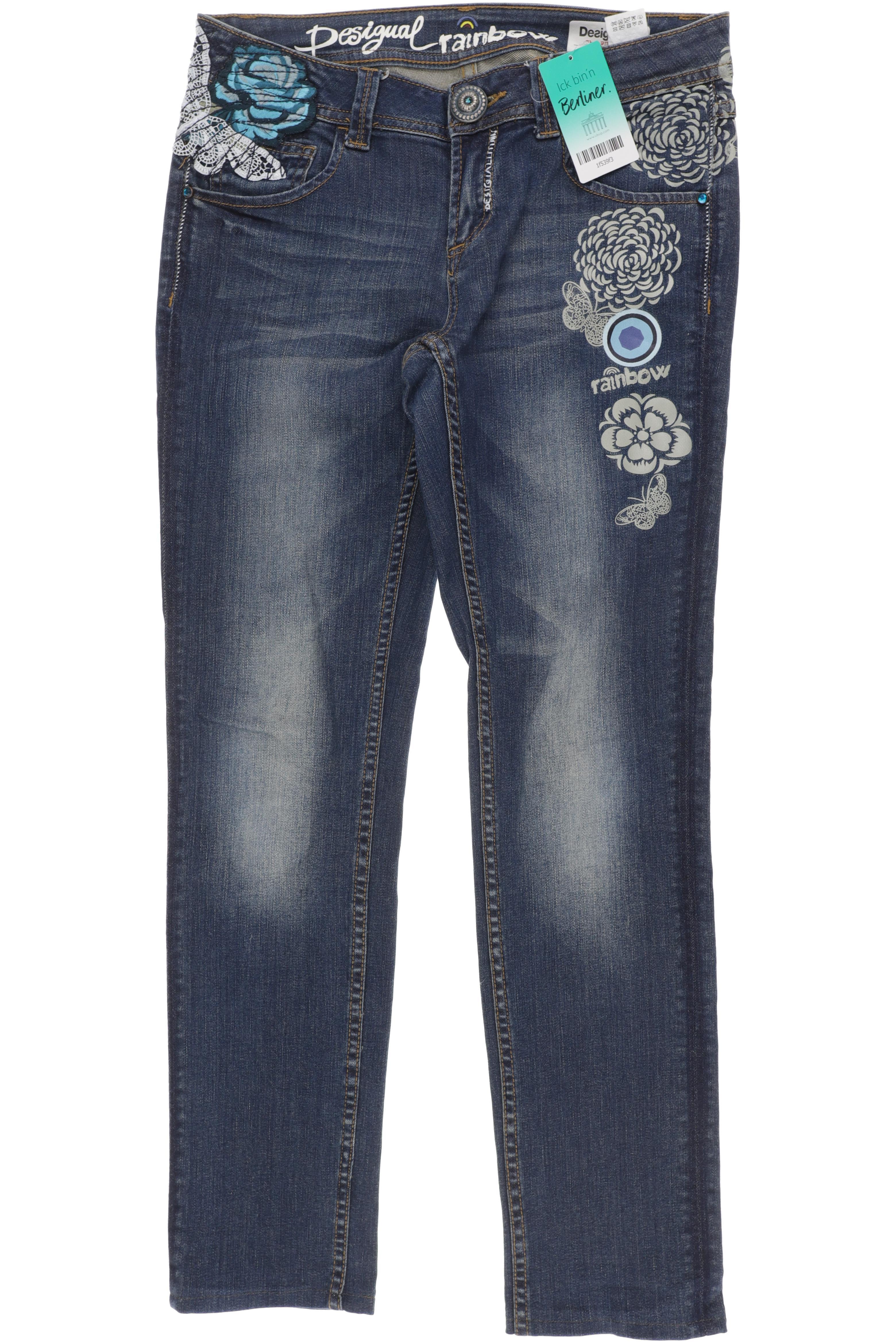 

Desigual Damen Jeans, blau, Gr. 28