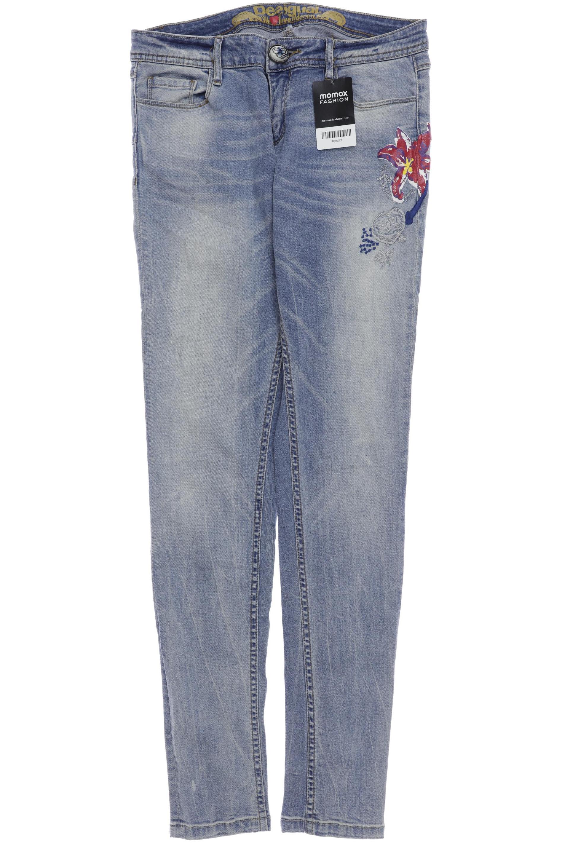 

Desigual Damen Jeans, blau