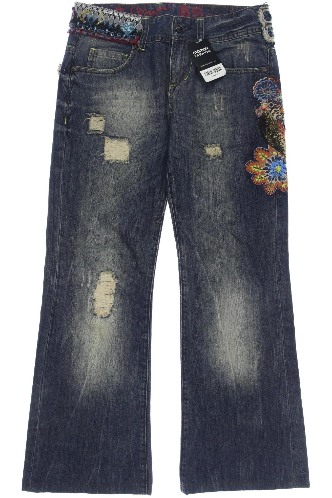 

Desigual Damen Jeans, marineblau, Gr. 28