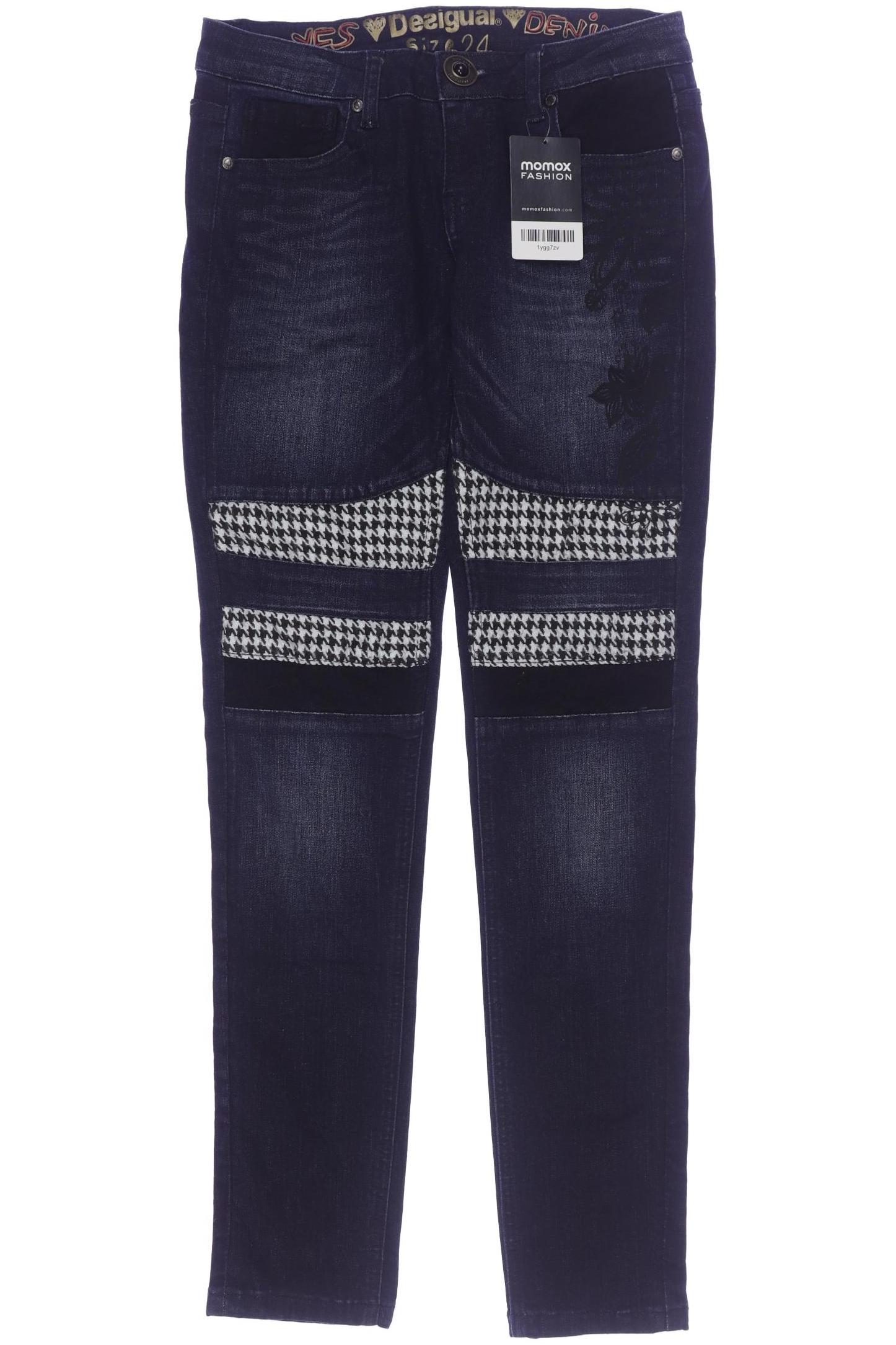 

Desigual Damen Jeans, marineblau, Gr. 24