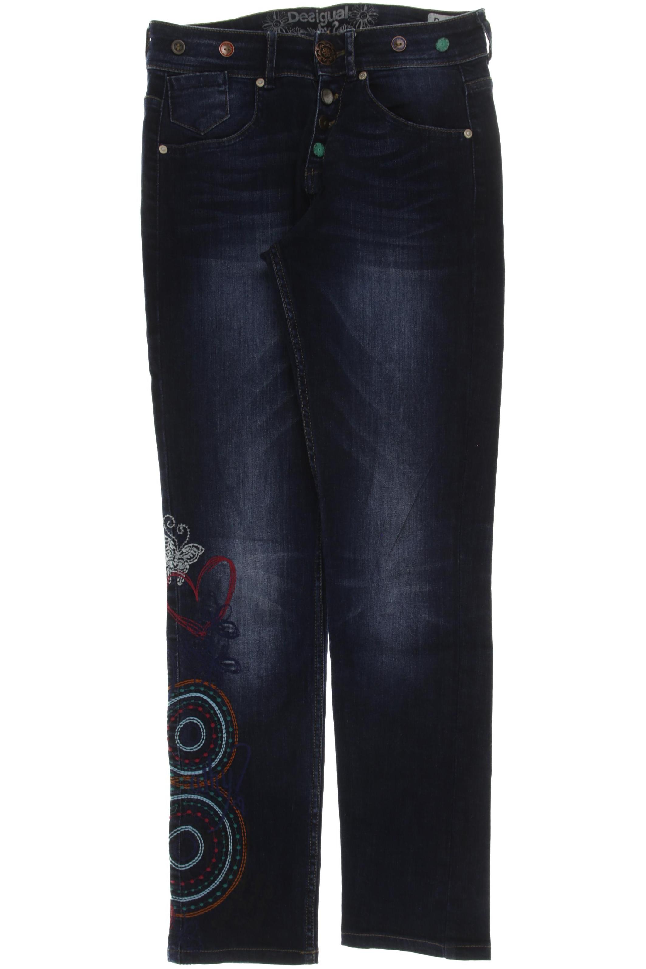 

Desigual Damen Jeans, blau, Gr. 24