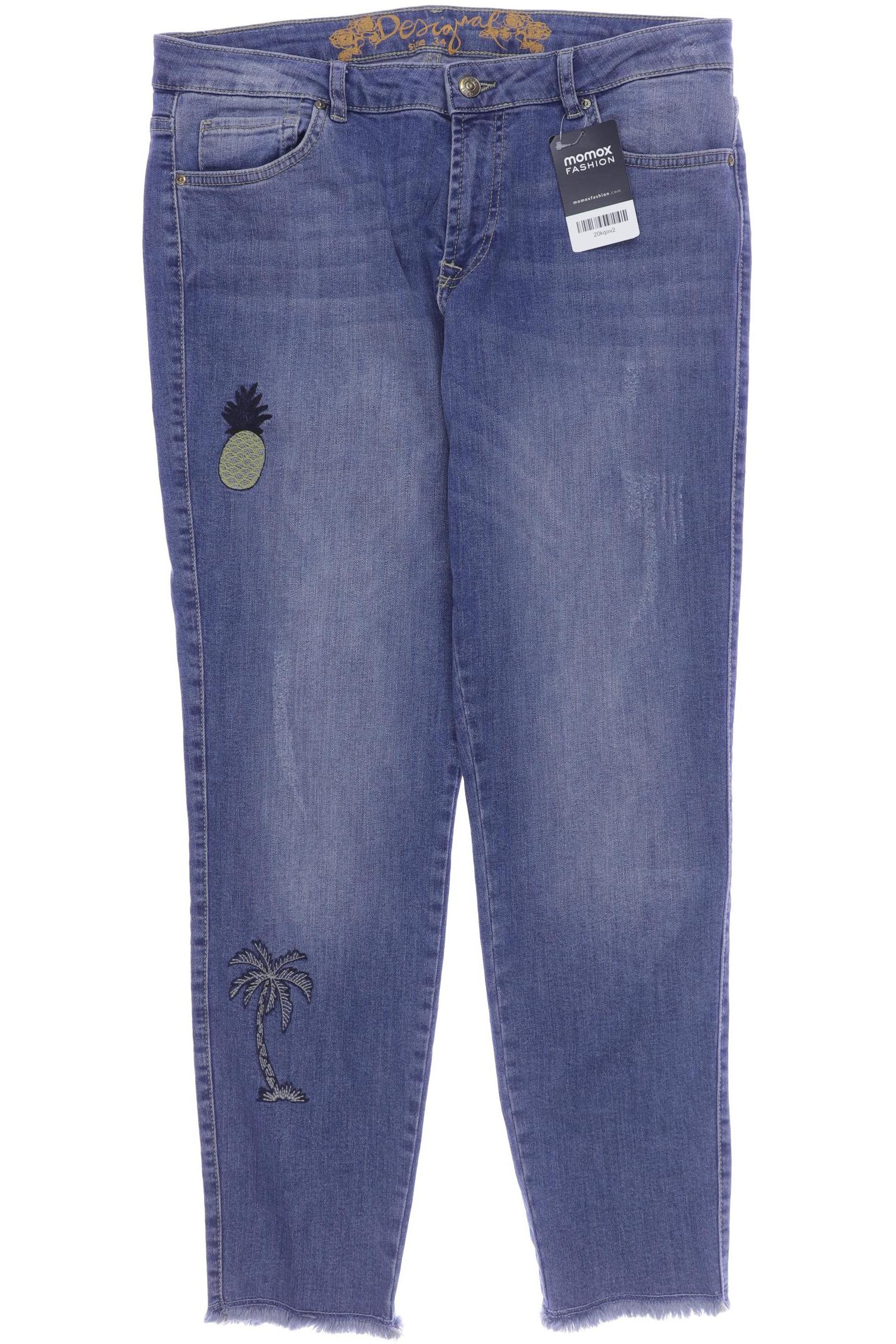 

Desigual Damen Jeans, blau, Gr. 44