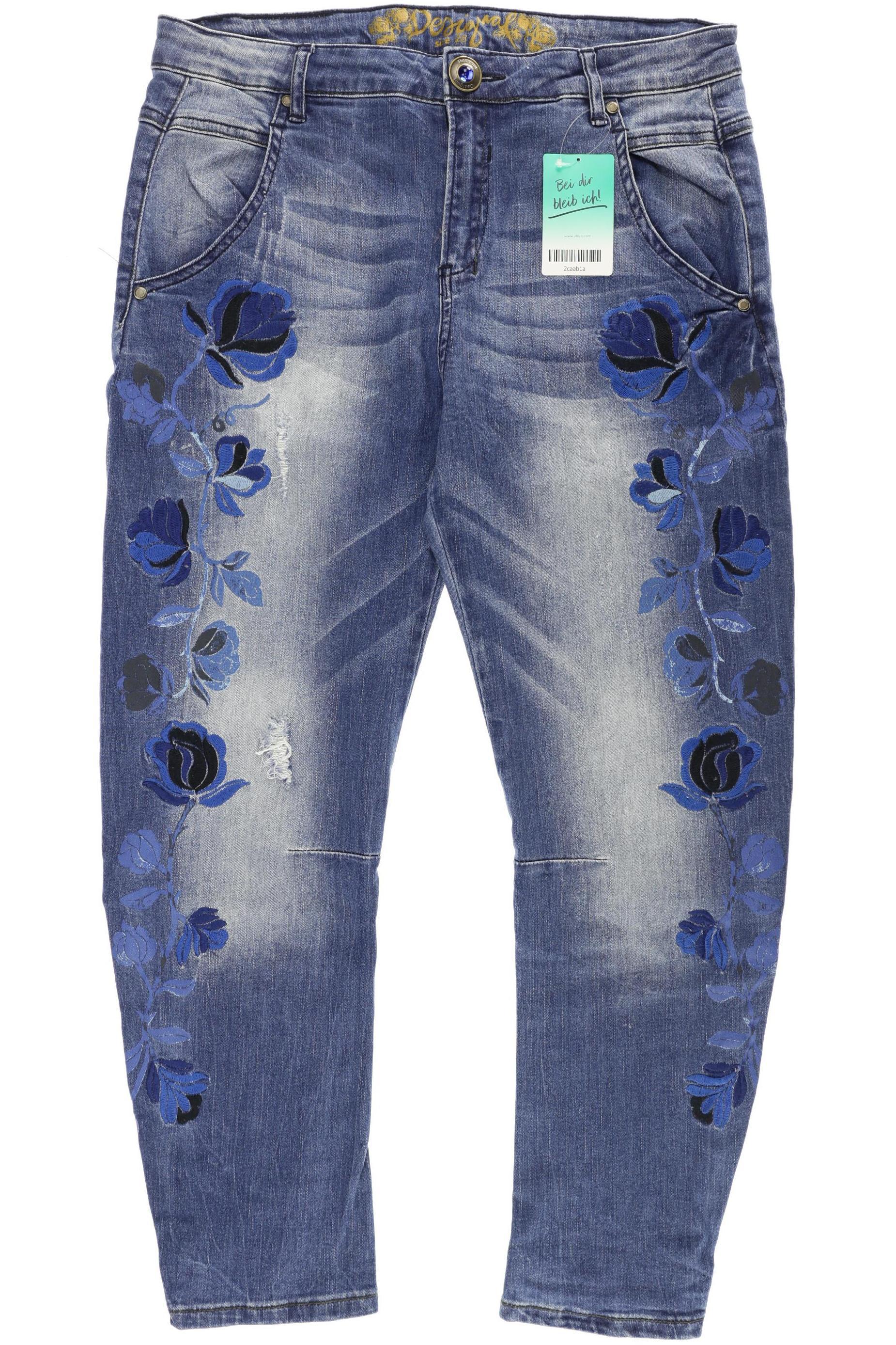 

Desigual Damen Jeans, blau, Gr. 28