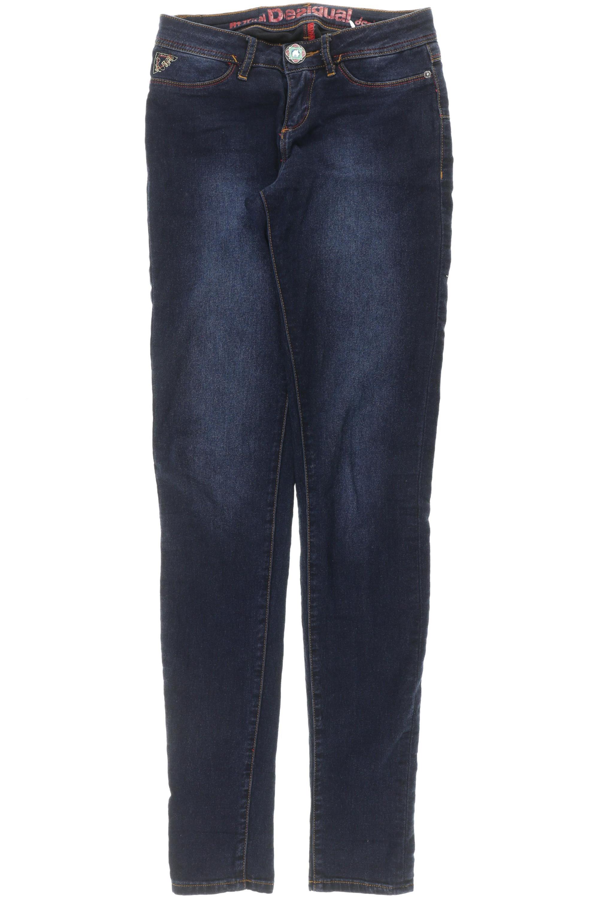 

Desigual Damen Jeans, blau, Gr. 24