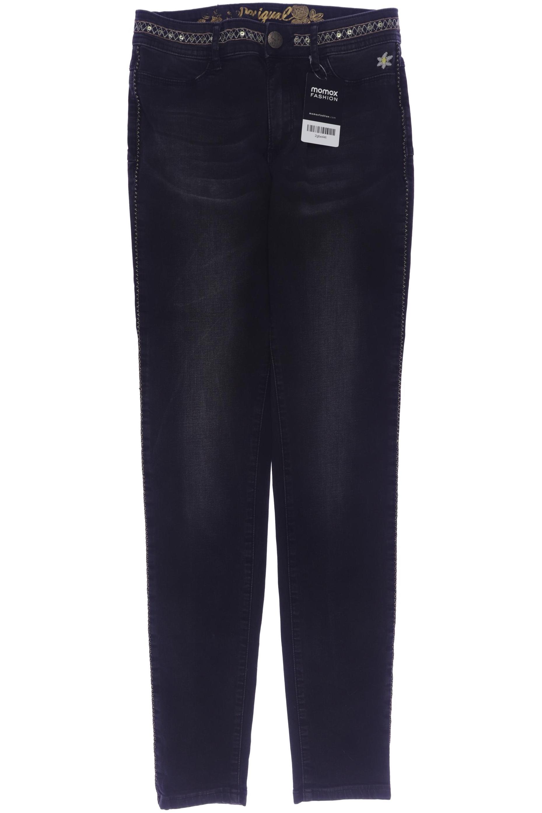 

Desigual Damen Jeans, schwarz, Gr. 28