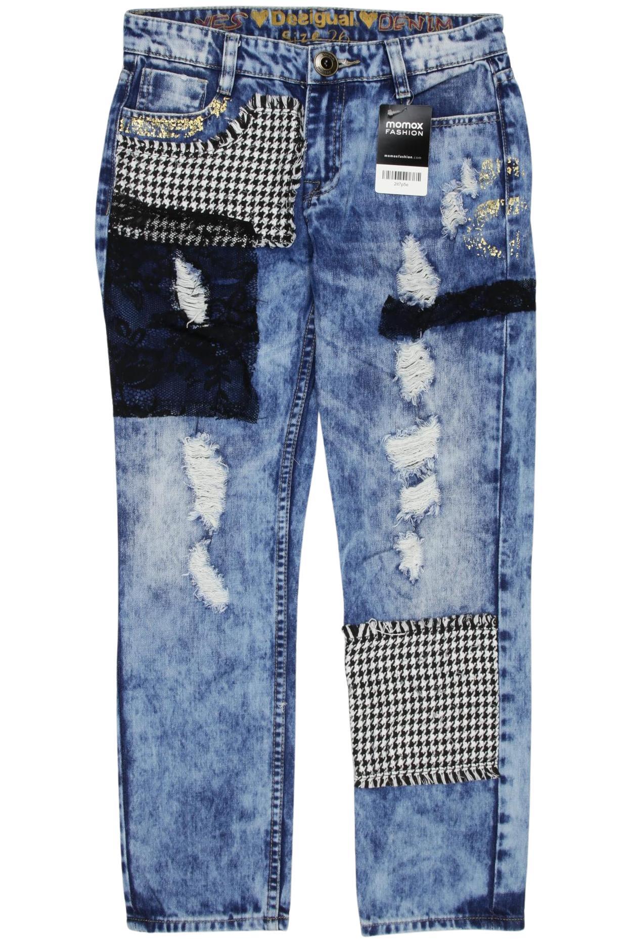 

Desigual Damen Jeans, blau, Gr. 26