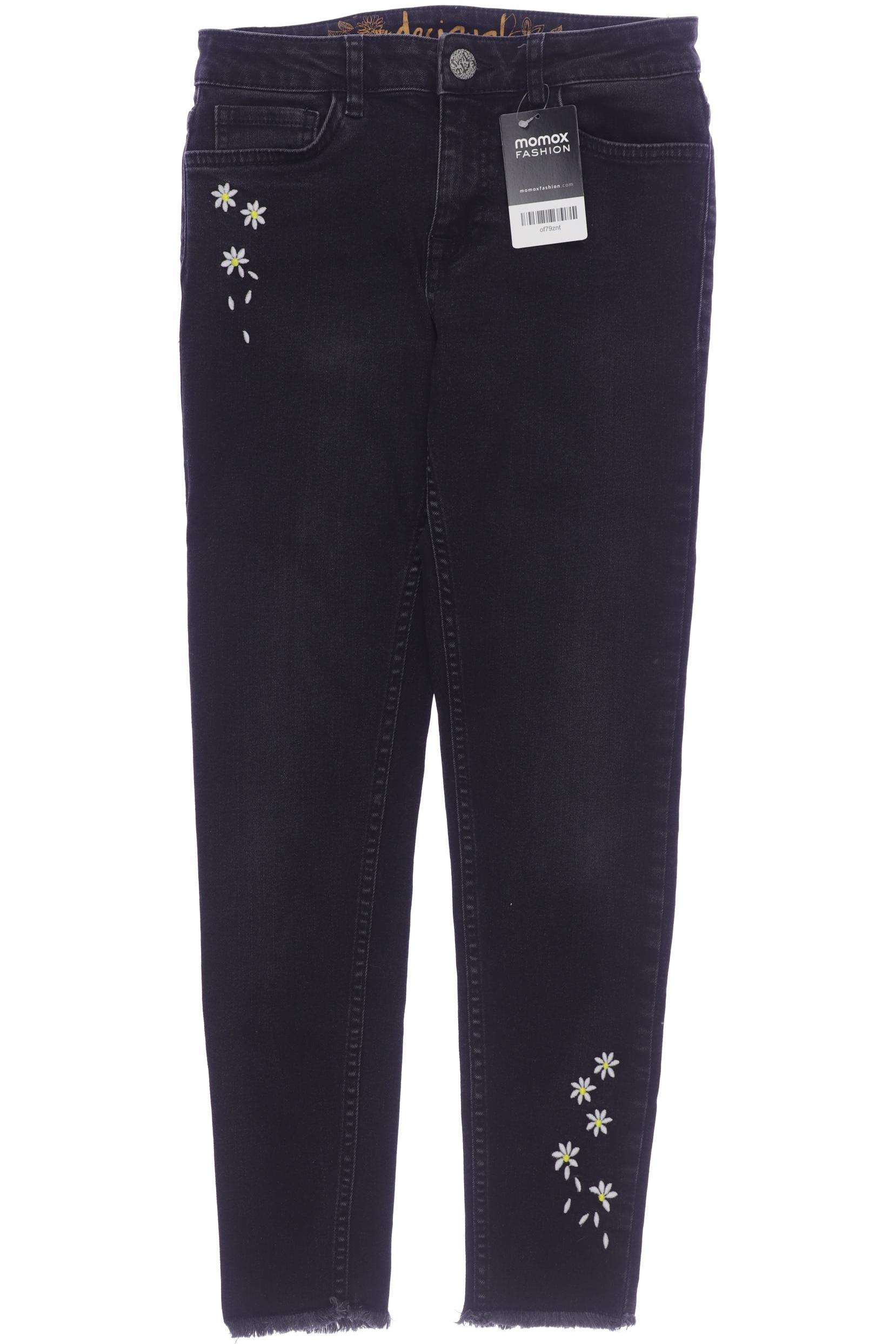 

Desigual Damen Jeans, schwarz, Gr. 26