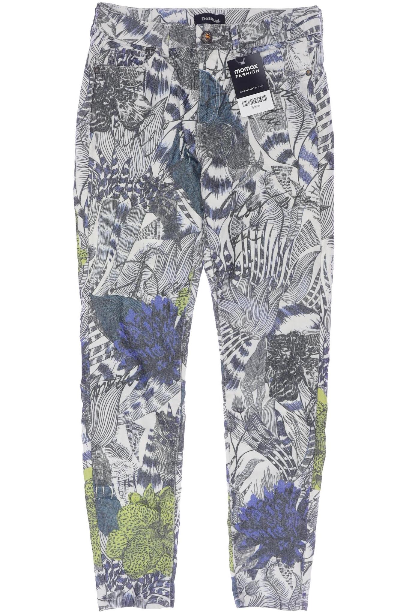 

Desigual Damen Jeans, grau, Gr. 38