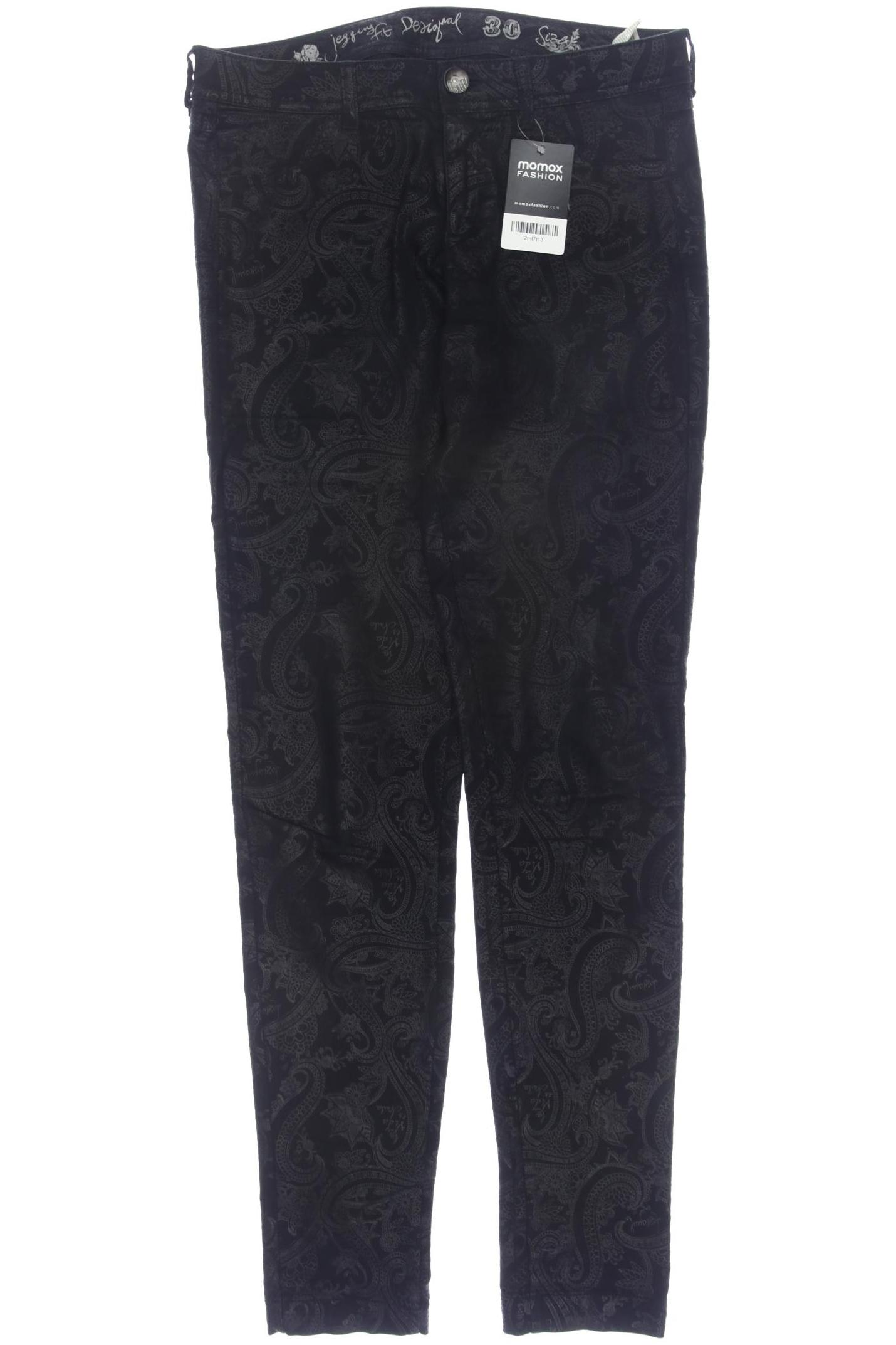 

Desigual Damen Jeans, schwarz, Gr. 30