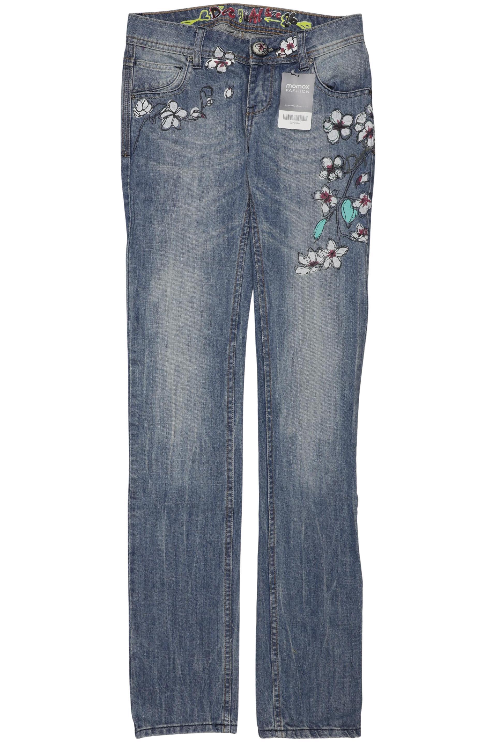 

Desigual Damen Jeans, blau, Gr. 26