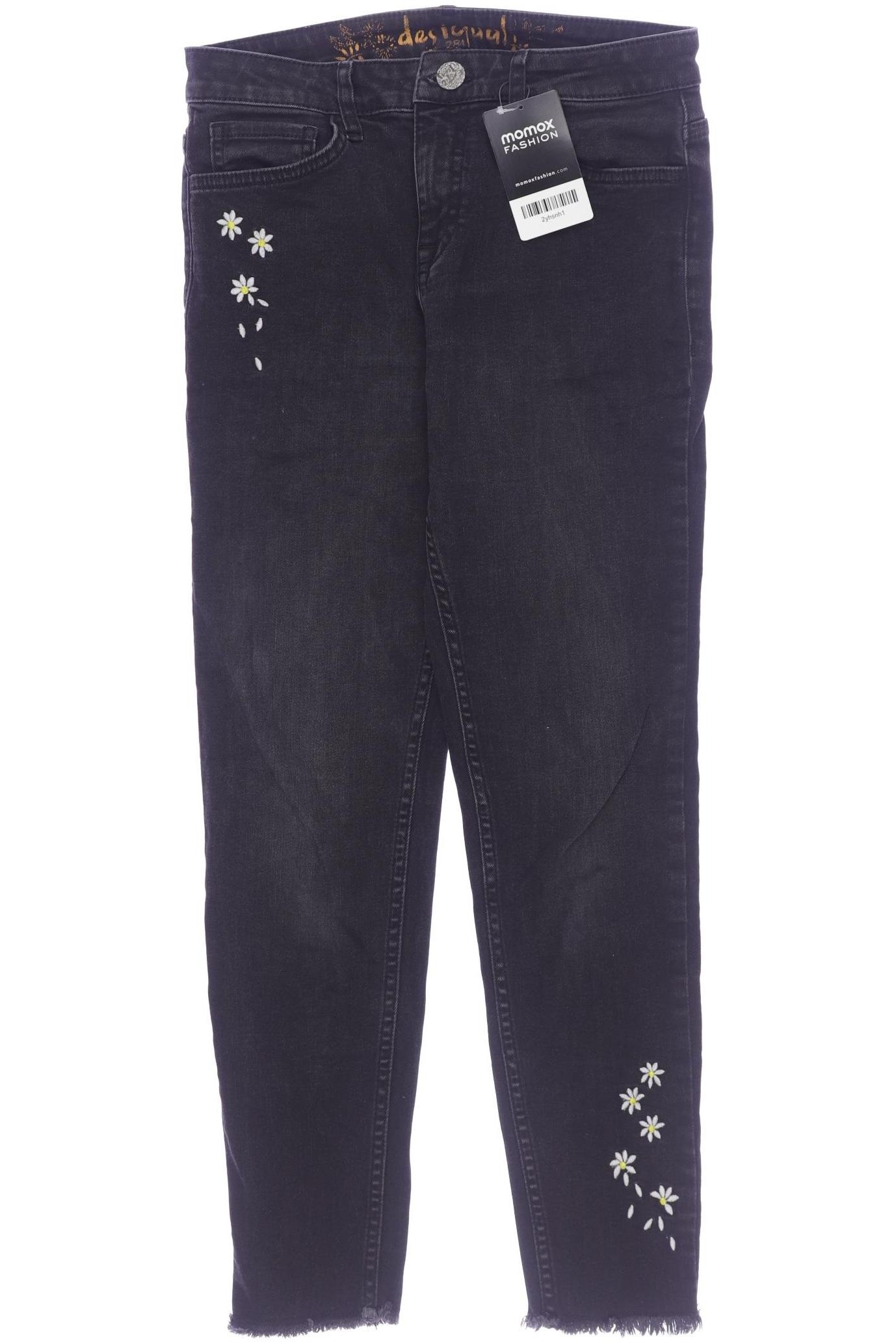 

Desigual Damen Jeans, schwarz, Gr. 28