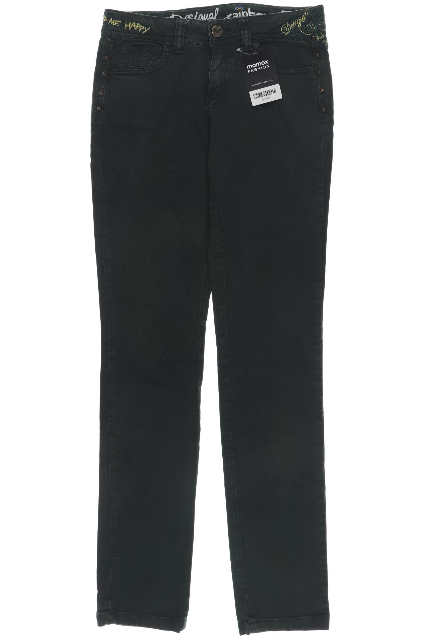 

Desigual Damen Jeans, grün