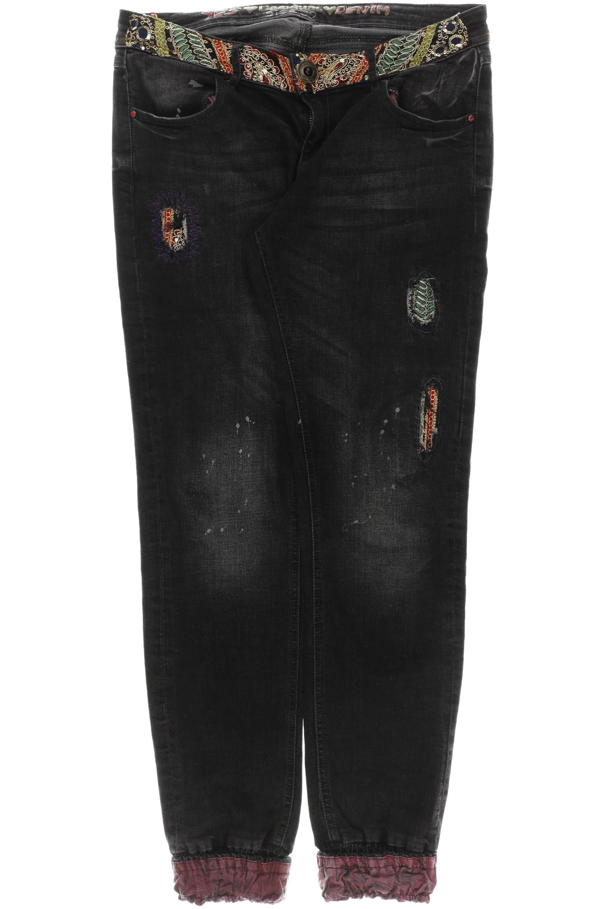 

Desigual Damen Jeans, schwarz, Gr. 32