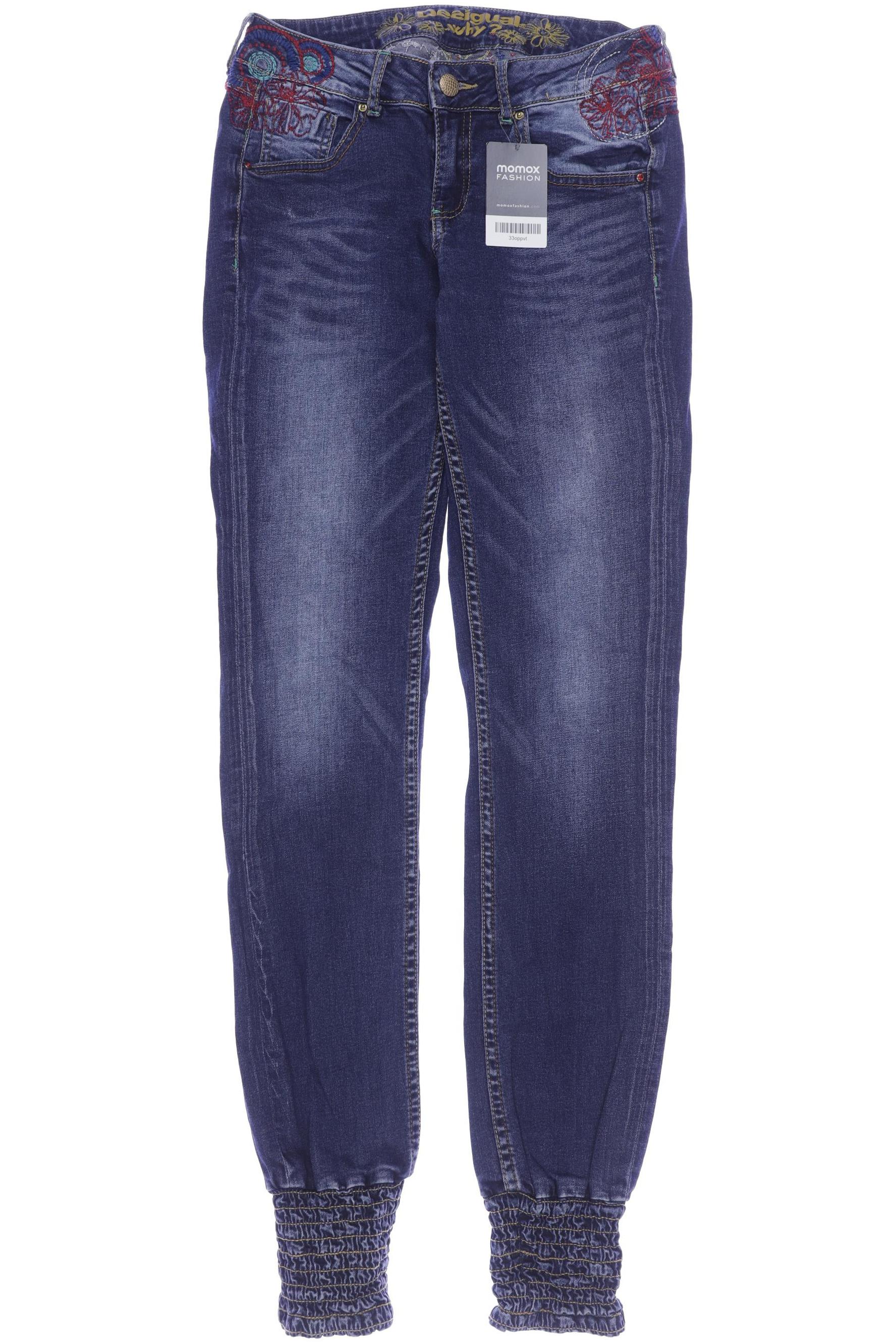 

Desigual Damen Jeans, marineblau, Gr. 27