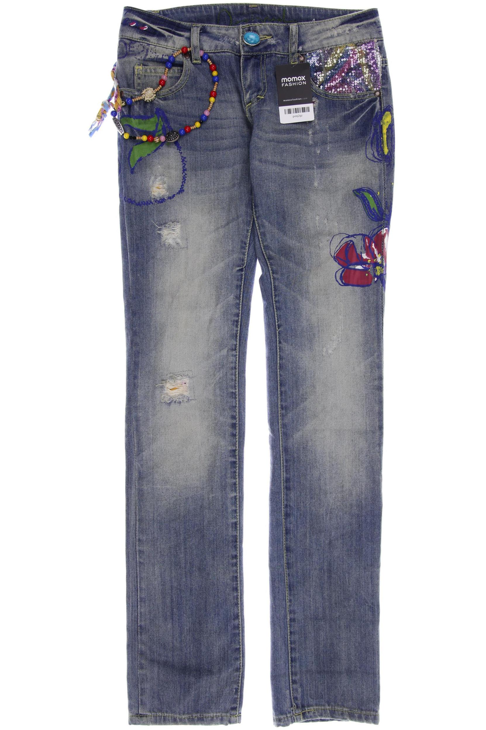 

Desigual Damen Jeans, blau